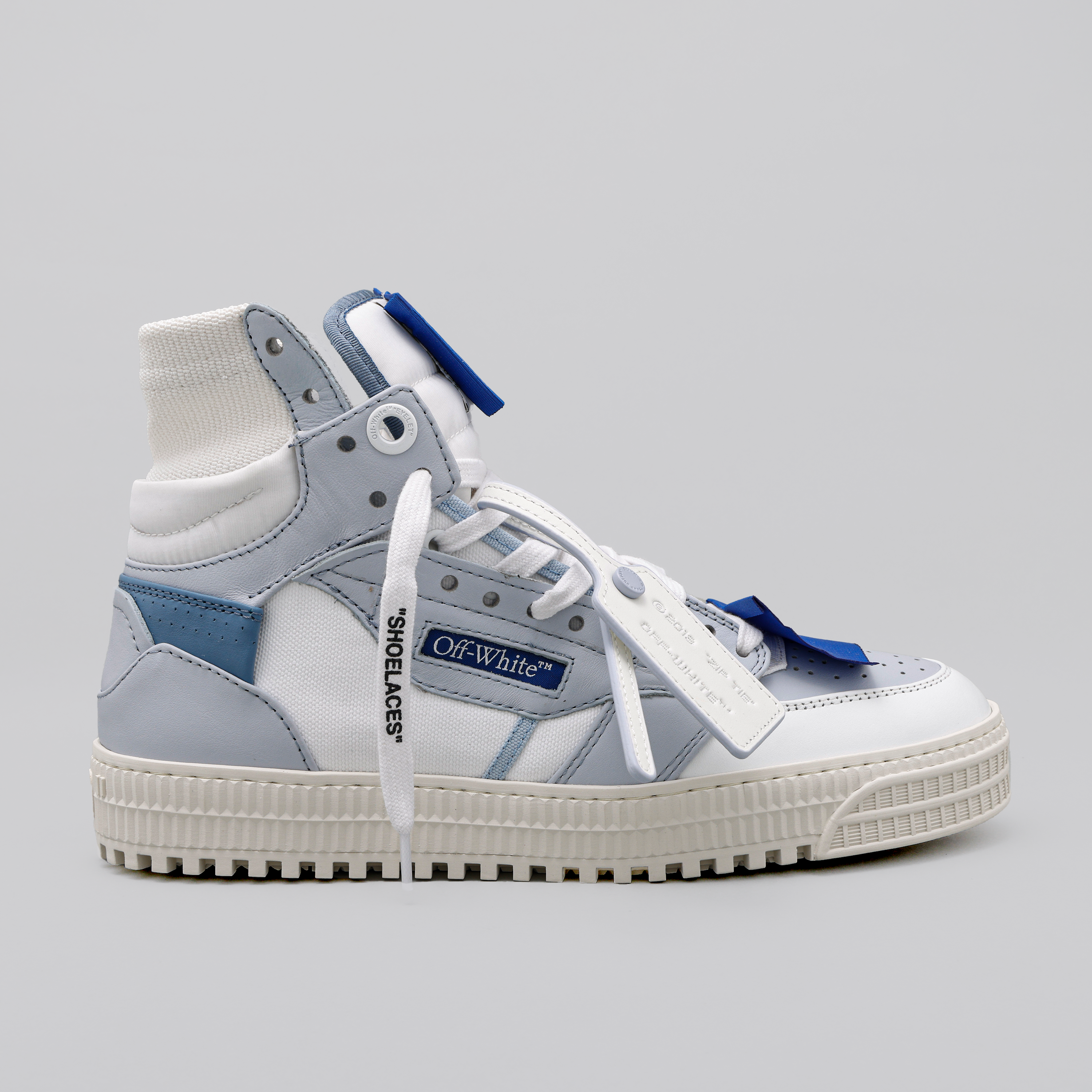 Sneakers Azules Off-White High Top Off Court 3.0