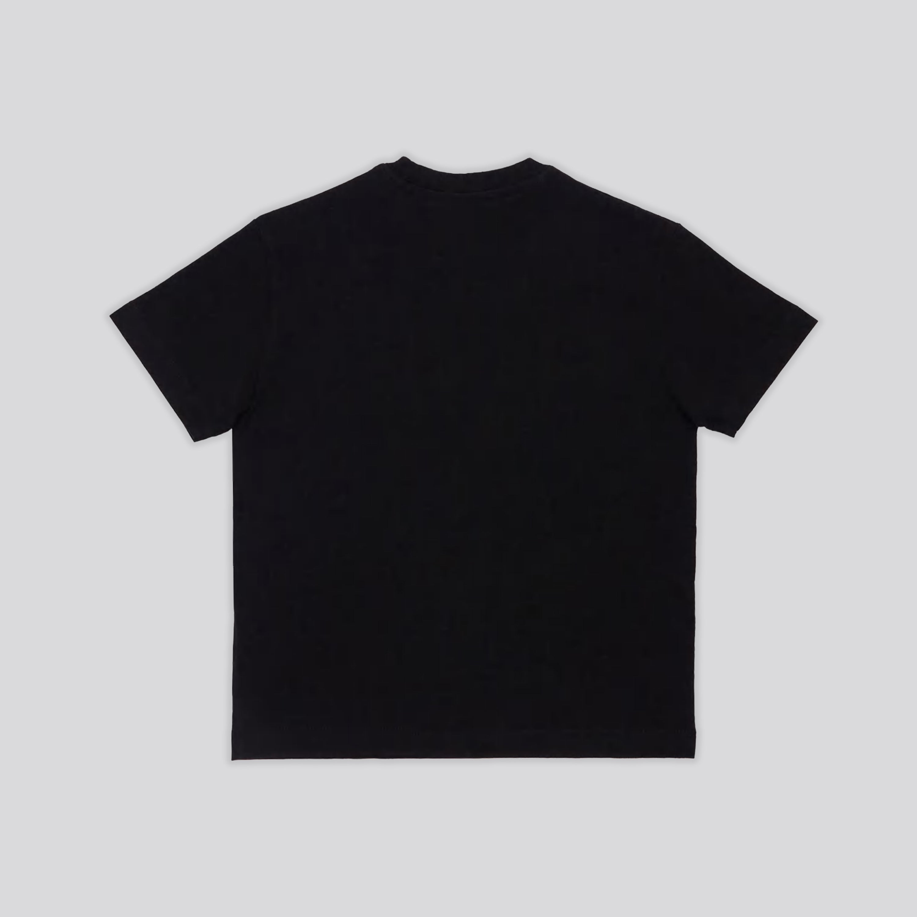 Camiseta Negra Off-White Kids Off Stamp