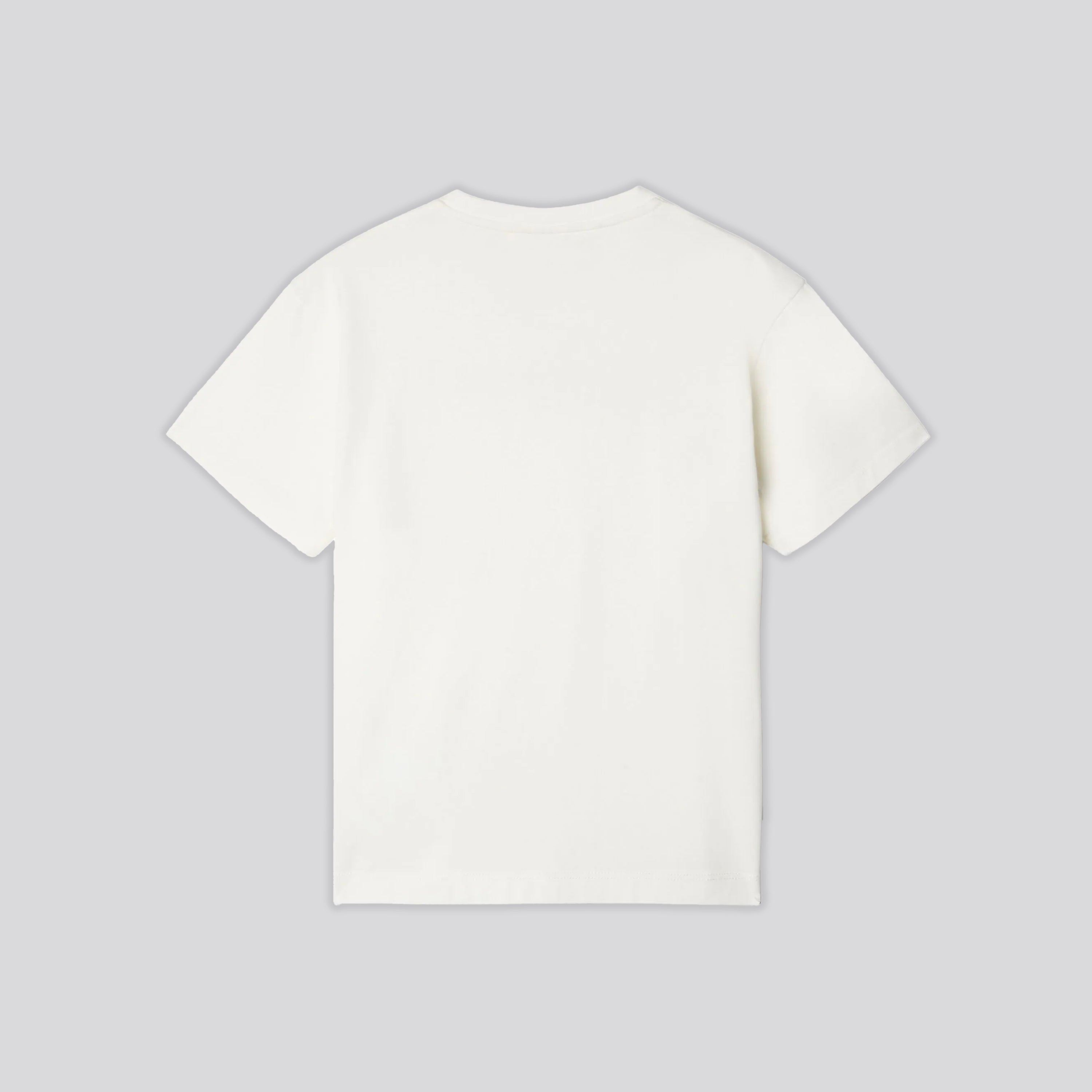 Camiseta Blanca Off-White Kids Multicolor Logo