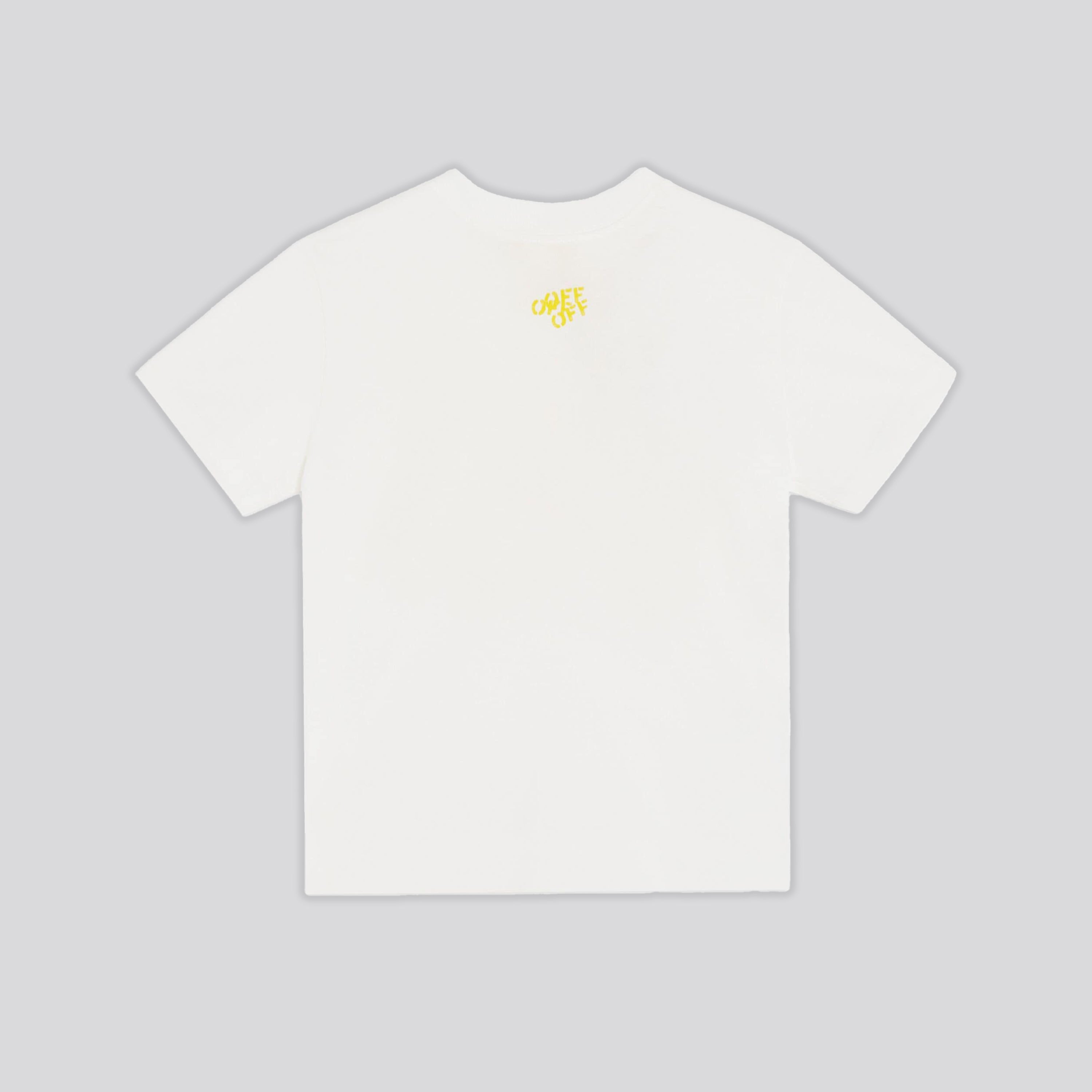 Camiseta Blanca Off-White Kids Multi Off Stamp