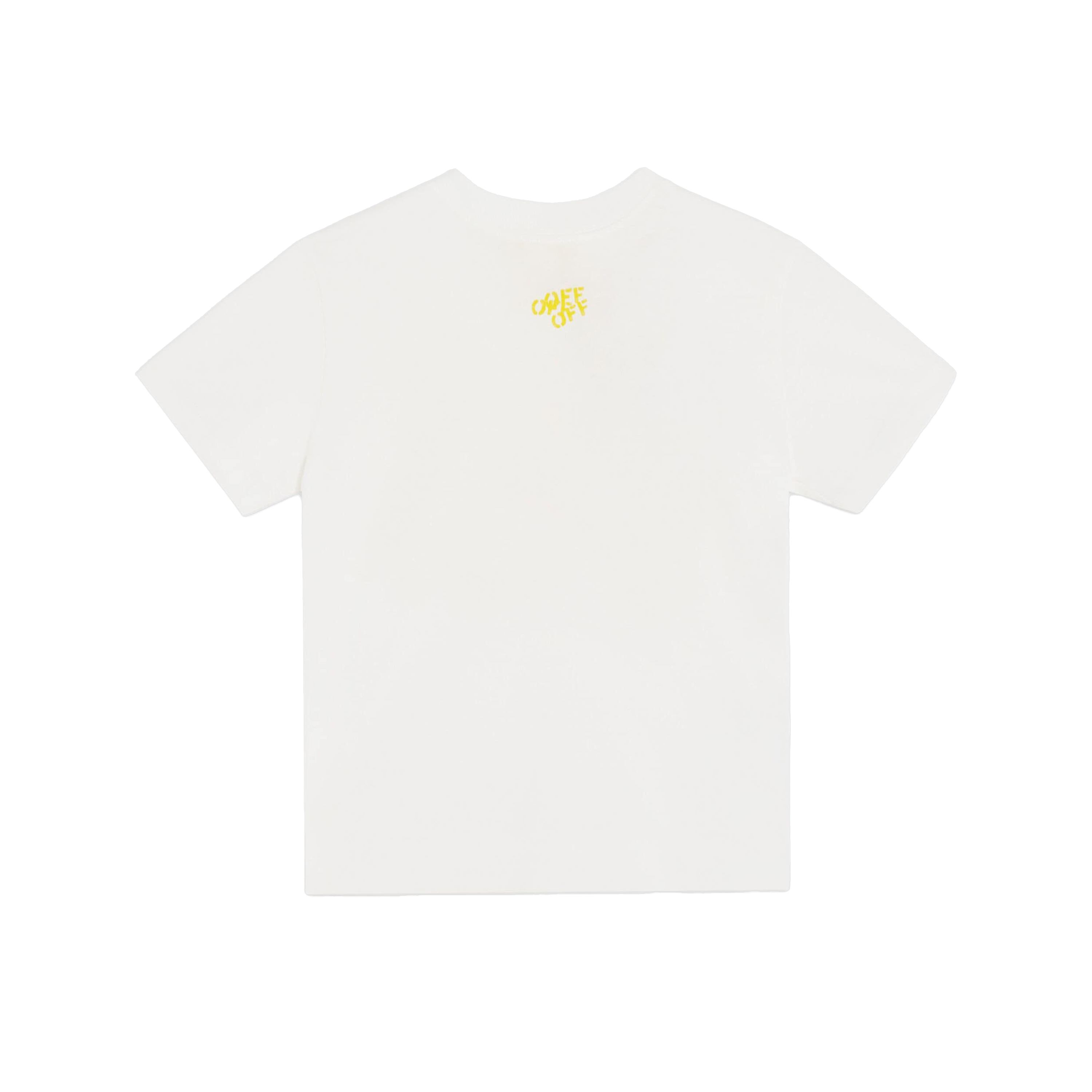 Camiseta Blanca Off-White Kids Multi Off Stamp