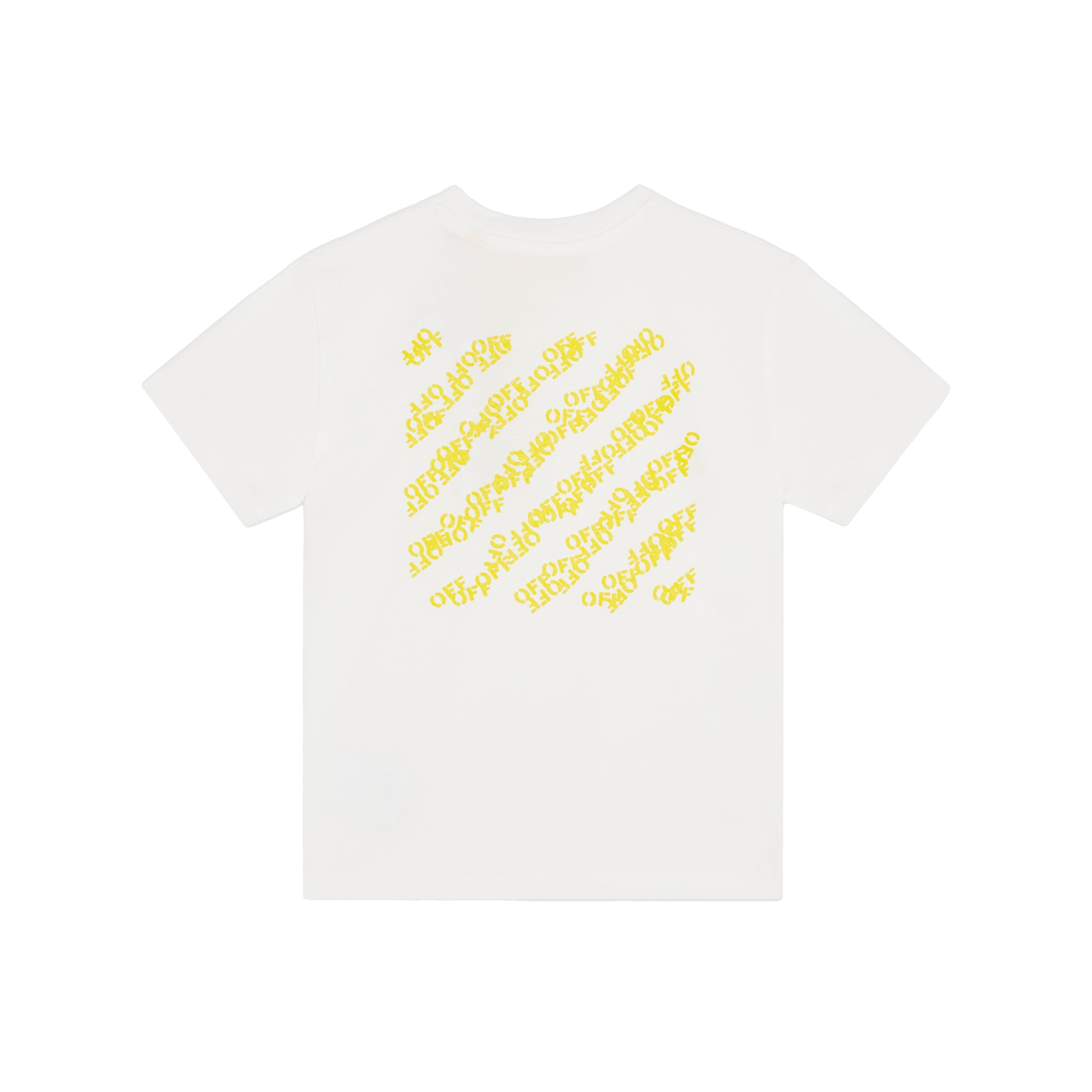 Camiseta Blanca Off-White Kids Multi Off Stamp