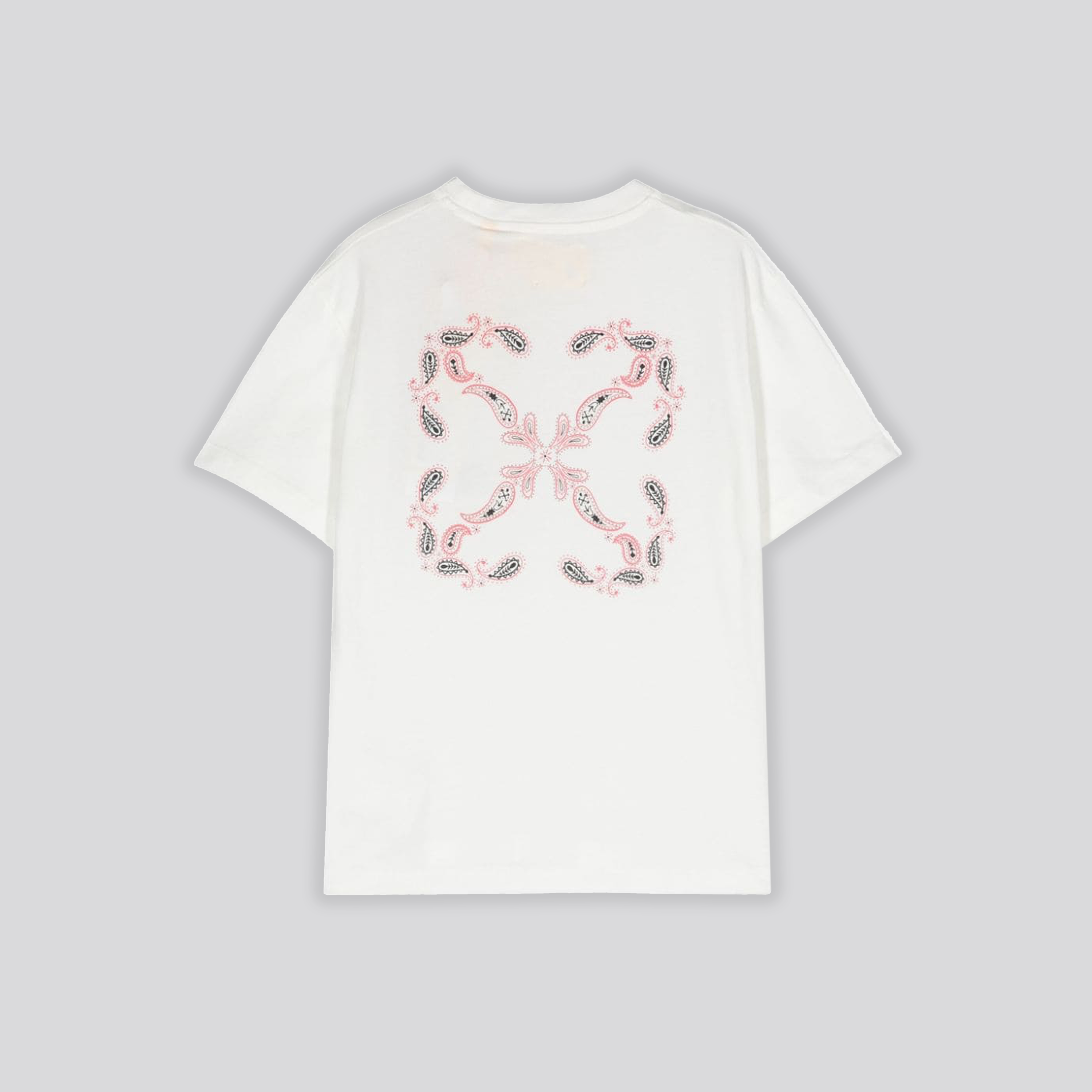 Camiseta Blanca Off-White Kids Bandana