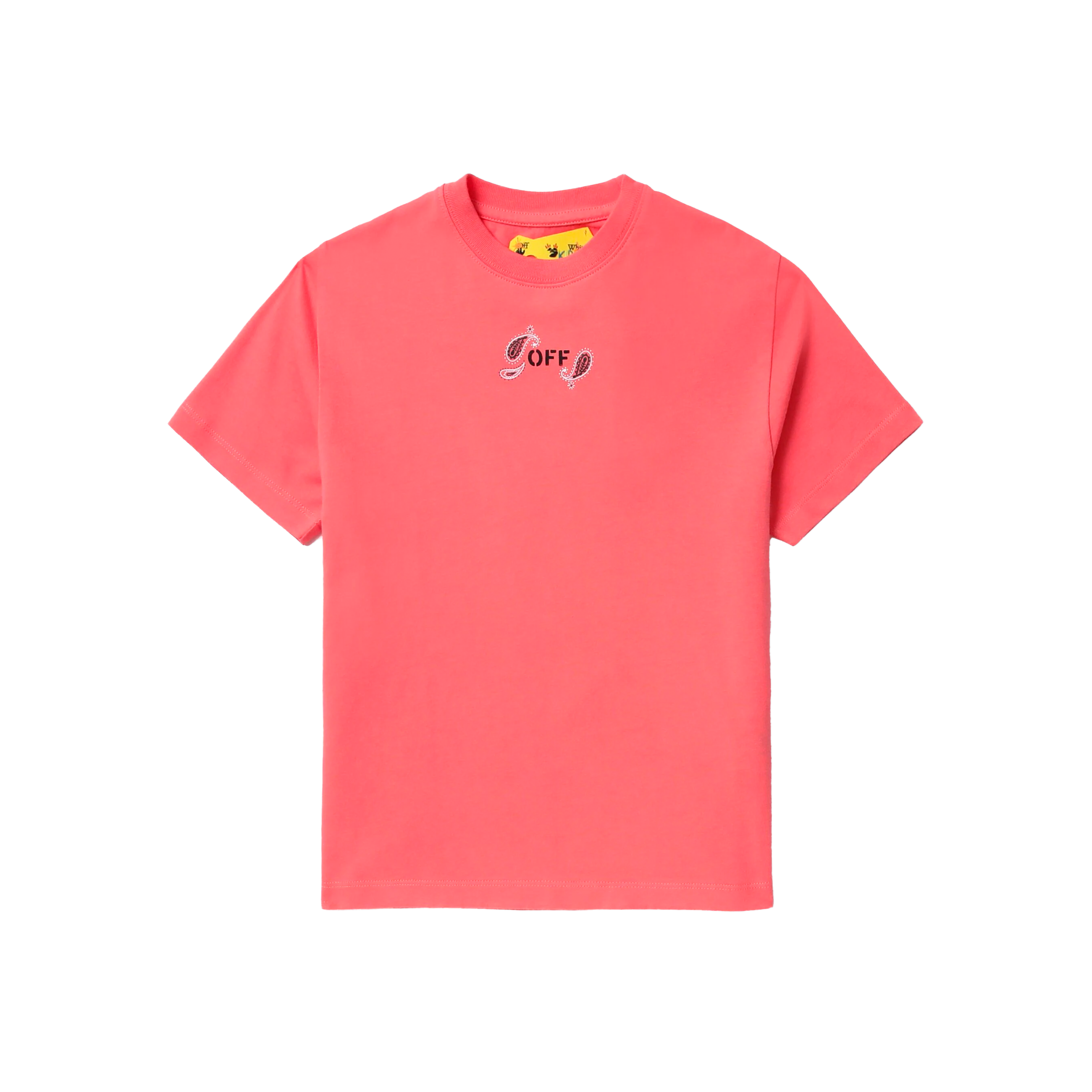 Camiseta Coral Off-White Kids Bandana