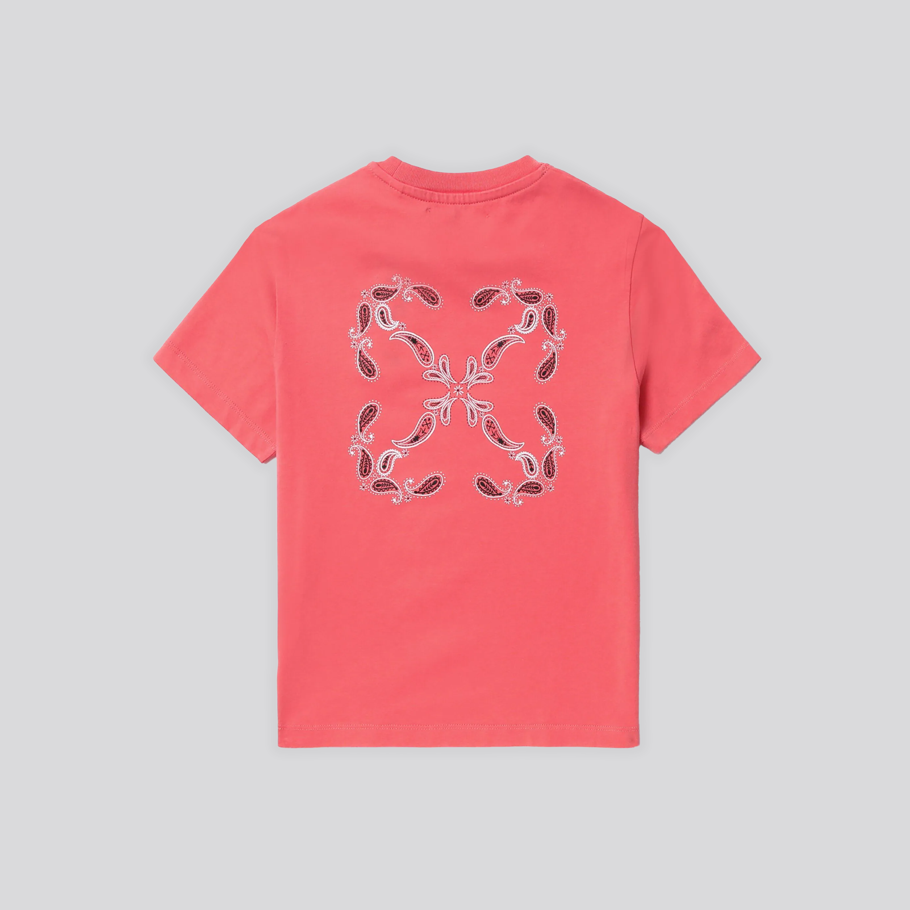 Camiseta Coral Off-White Kids Bandana