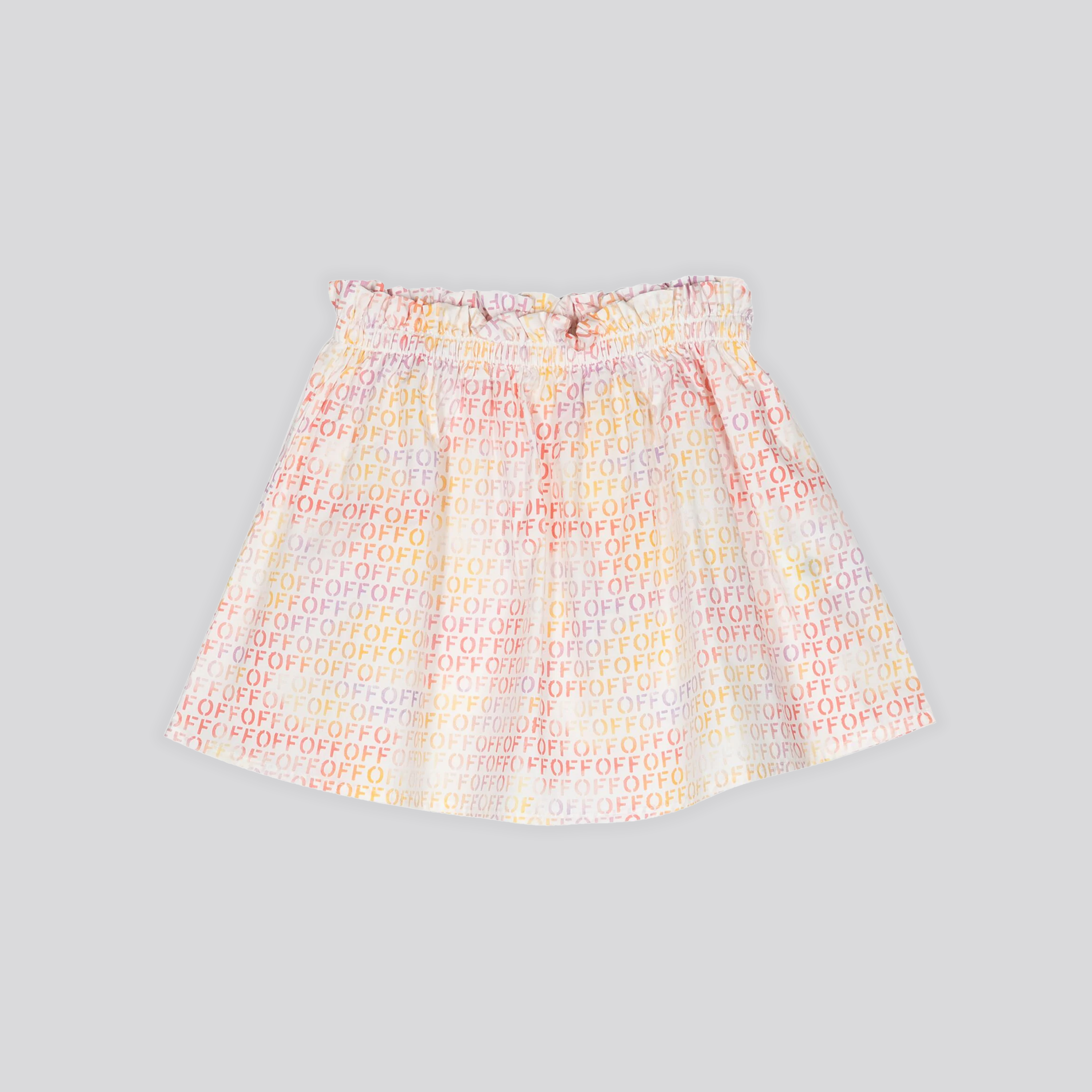 Falda Multicolor Off-White Kids Multilogo Off