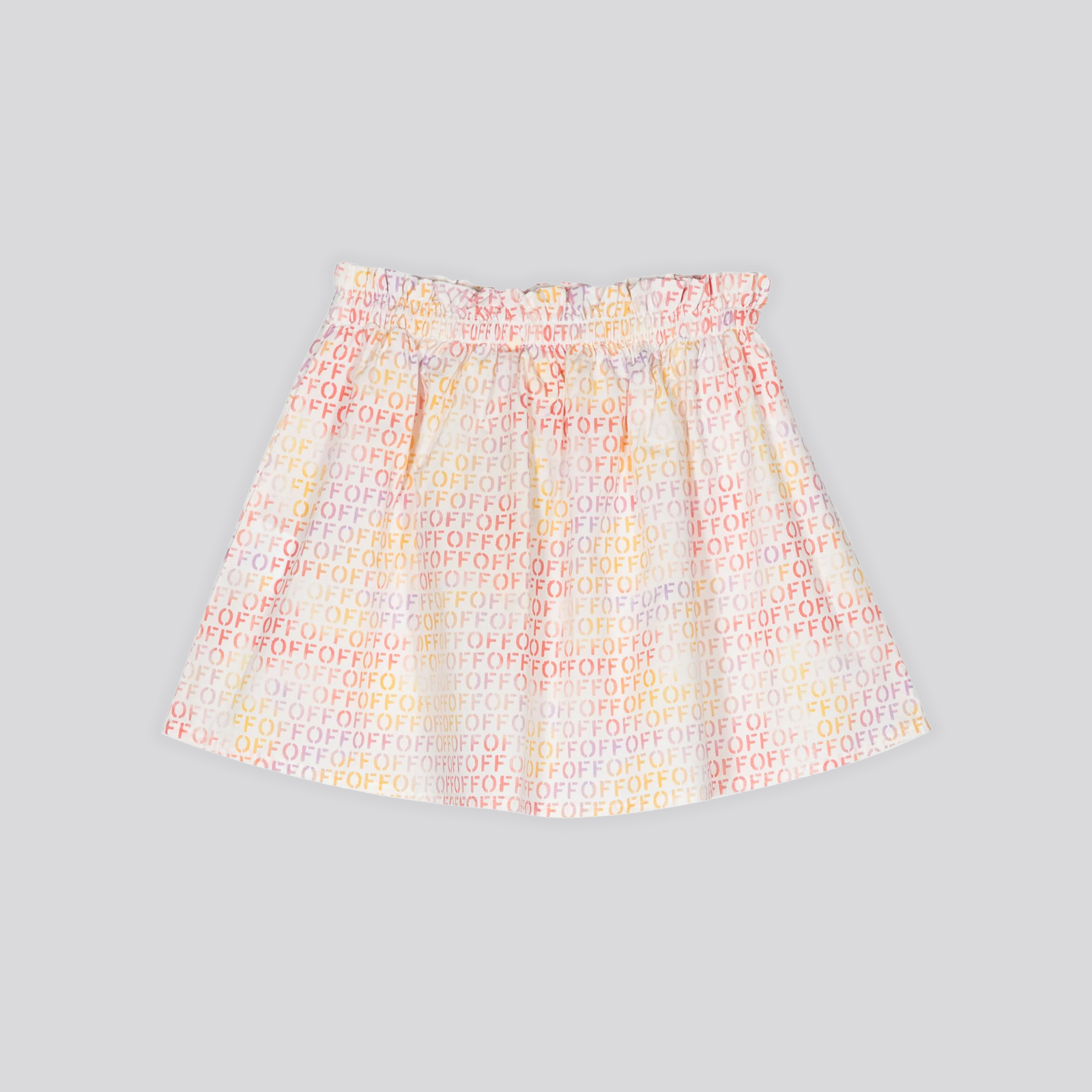 Falda Multicolor Off-White Kids Multilogo Off