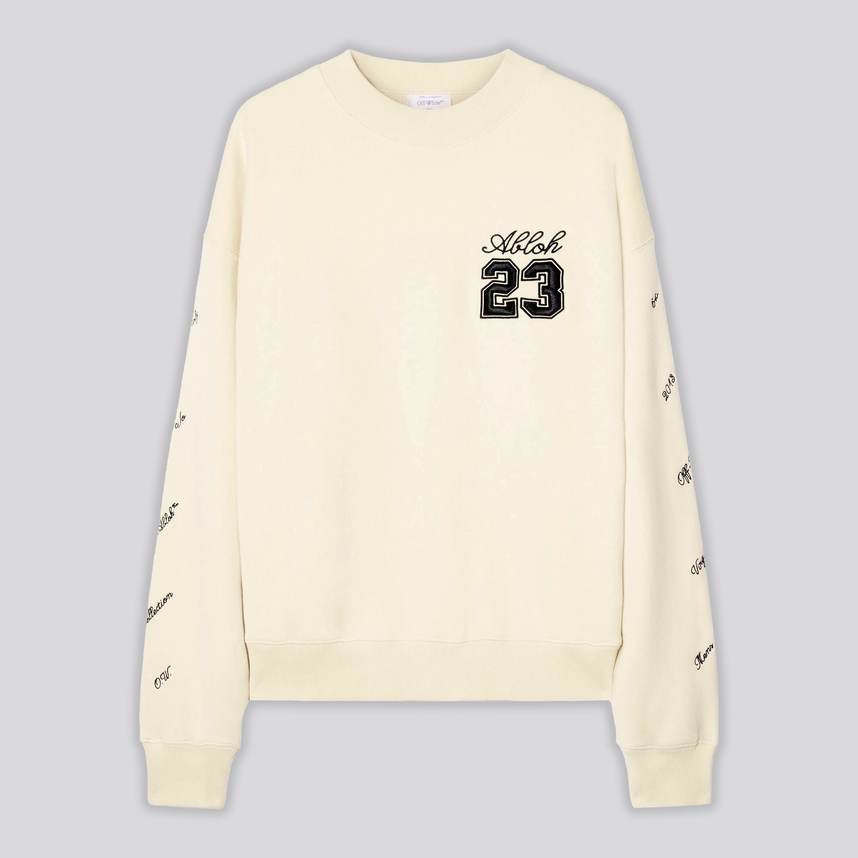 Buzo Negro Off-White 23 Logo Skate