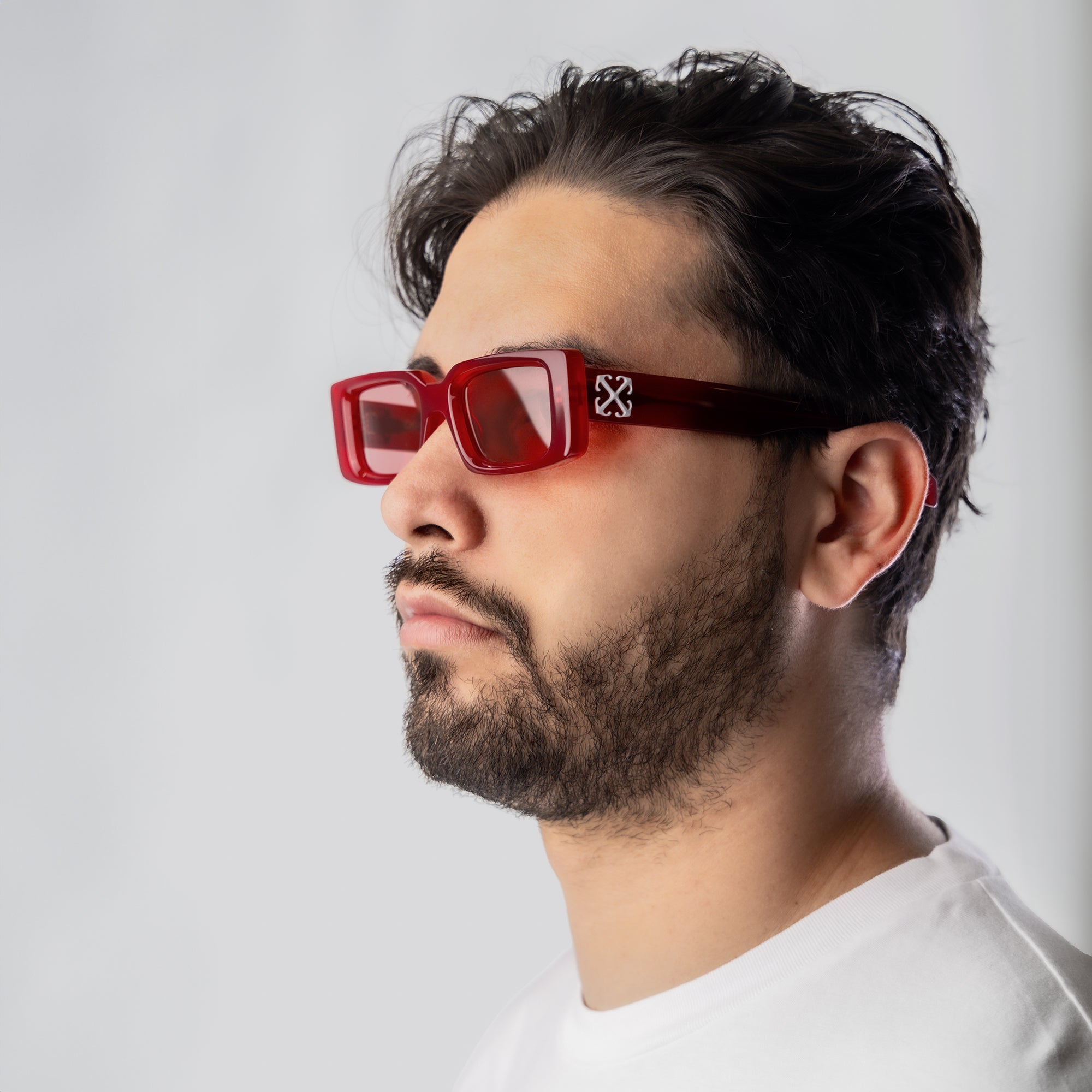 Gafas Burgundy Off-White "Arthur"