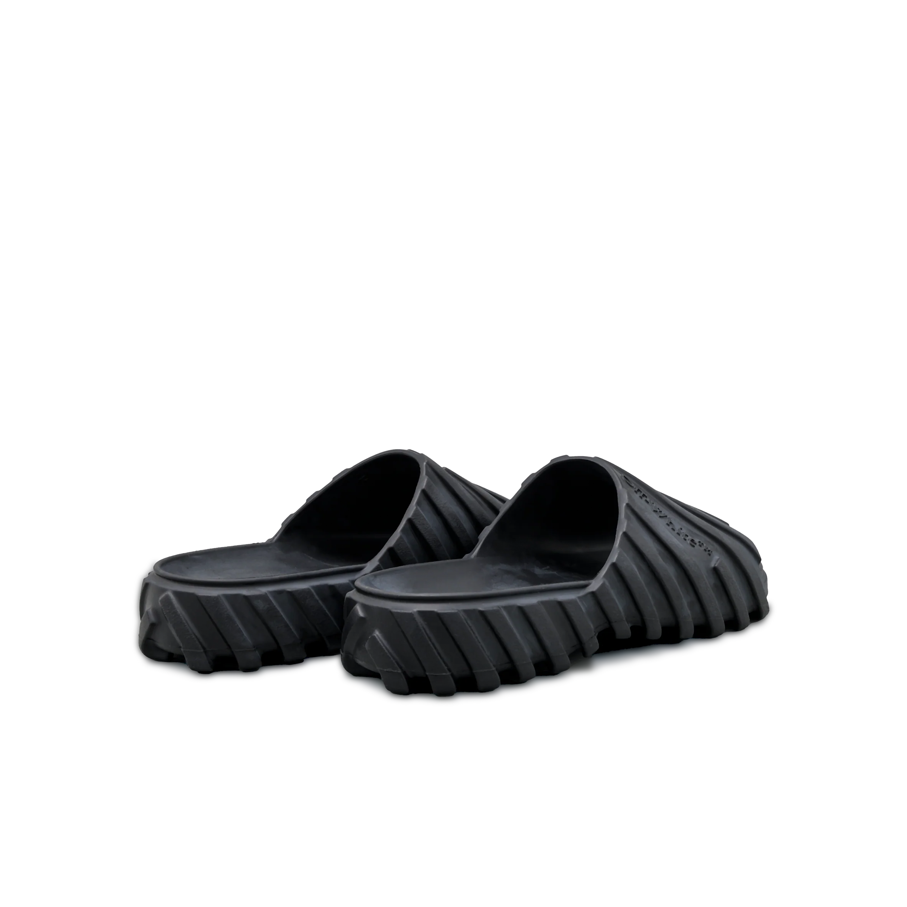 Sandalias Negras Off-White Exploration