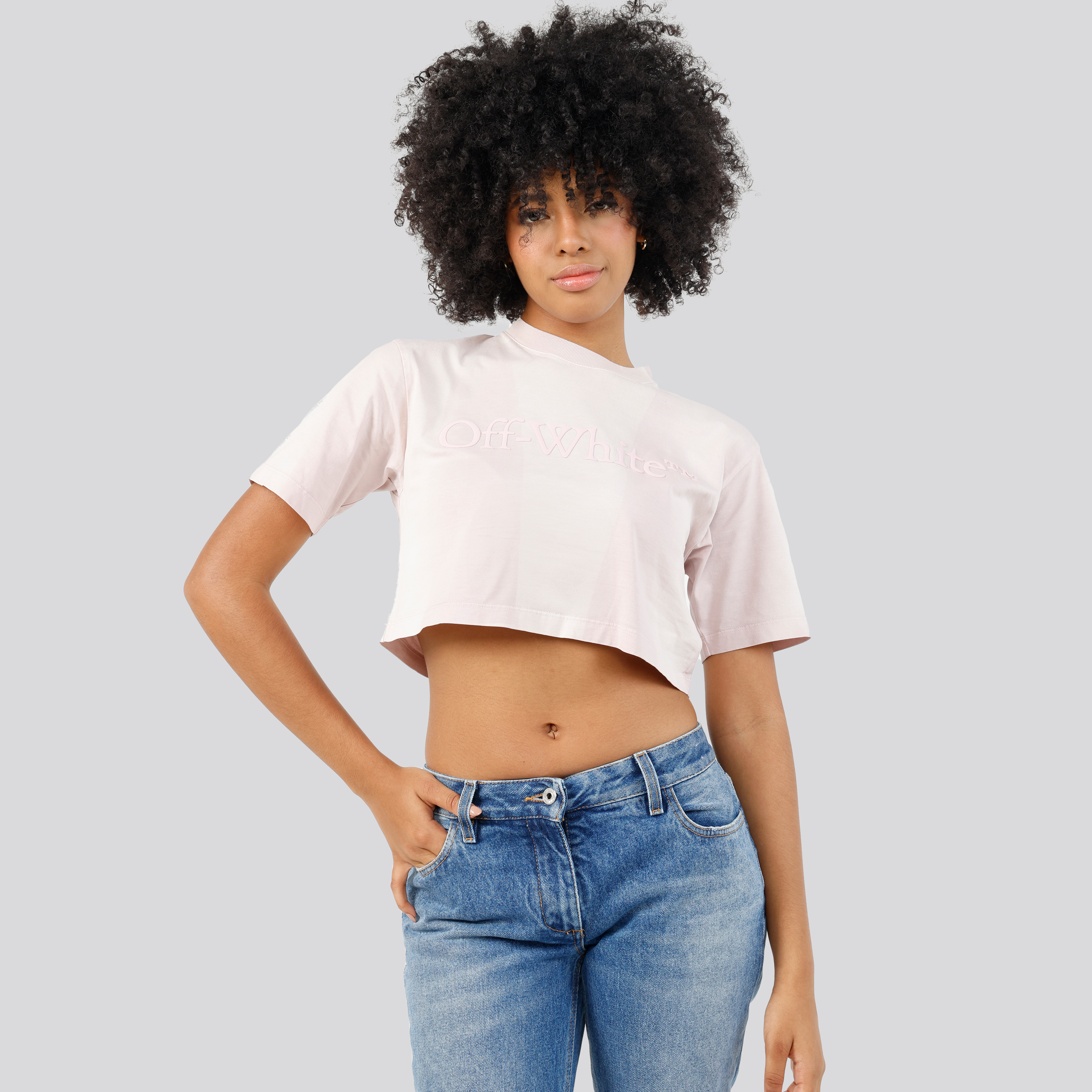 Camiseta Lila Off-White Laundry Casual