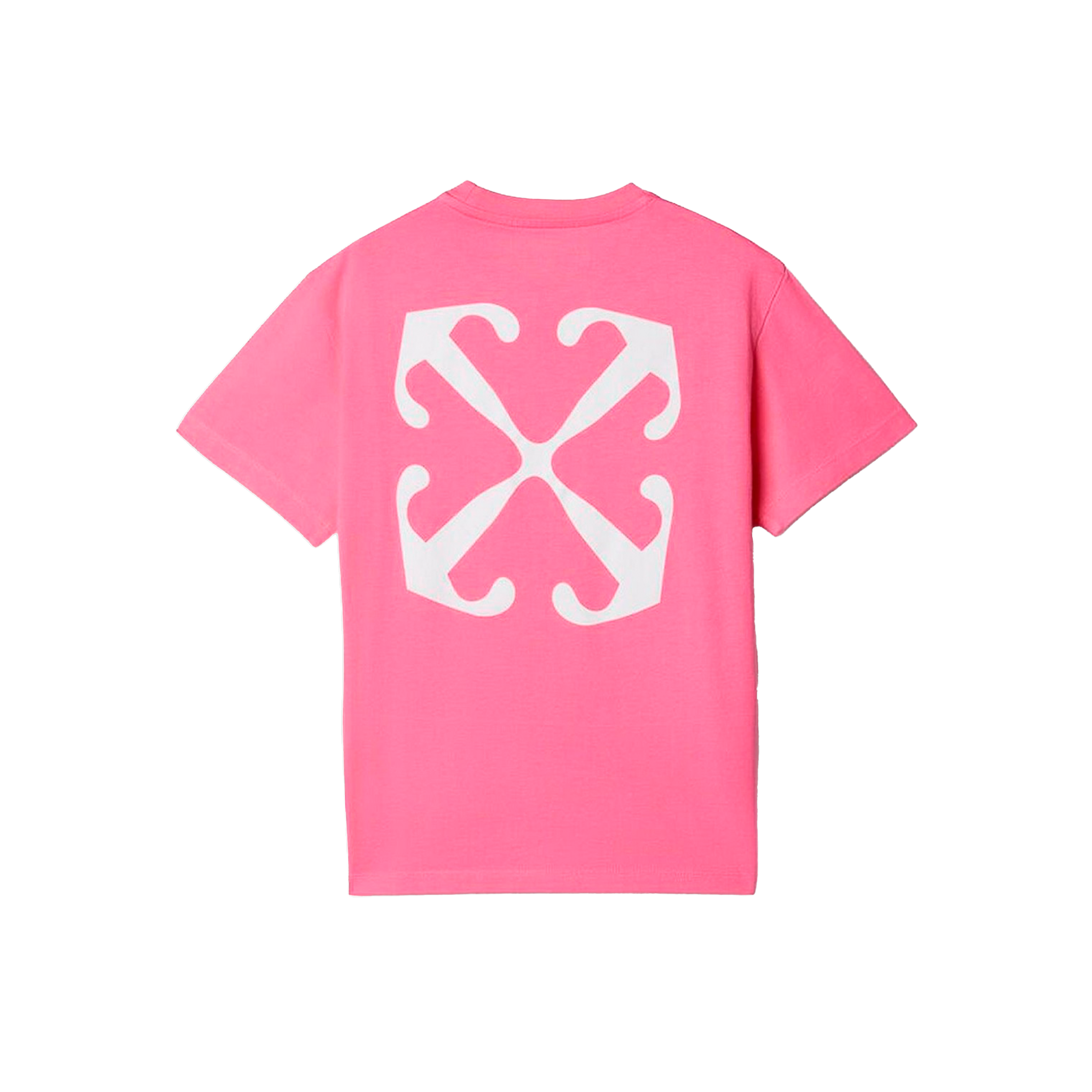 Camiseta Fucsia Off-White Kids Off Stamp