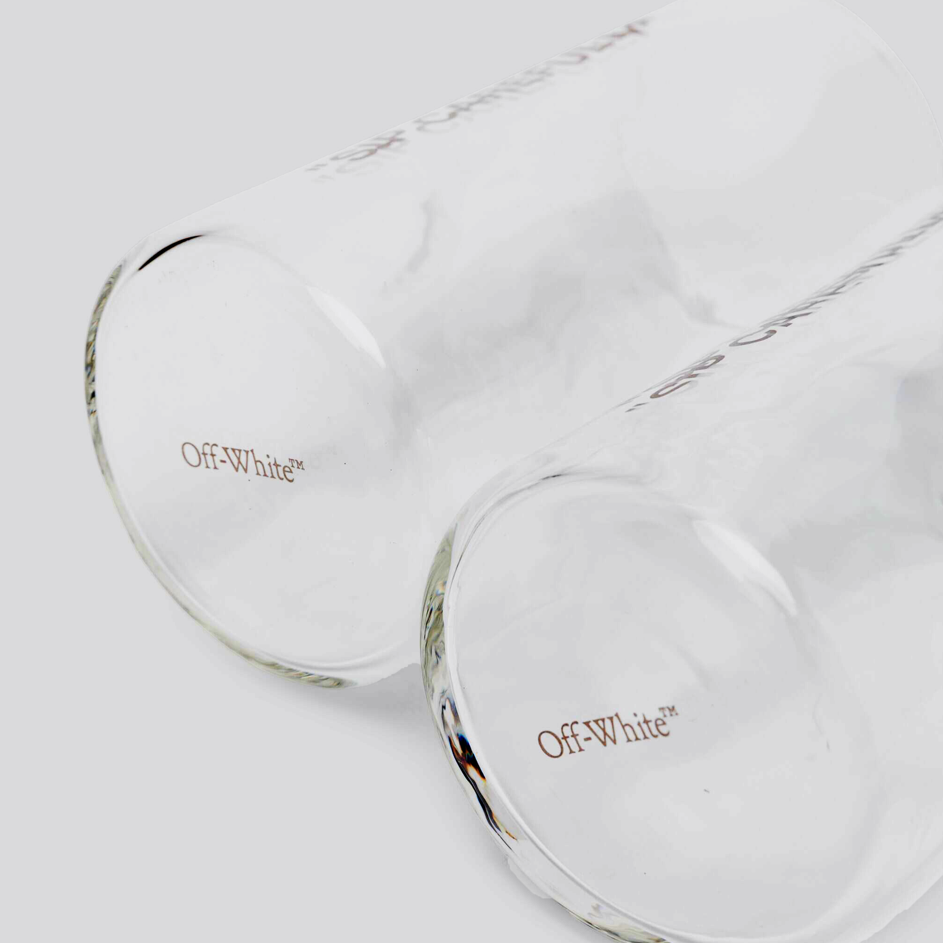 Juego De Vasos De Cóctel Off-White Home Transparente