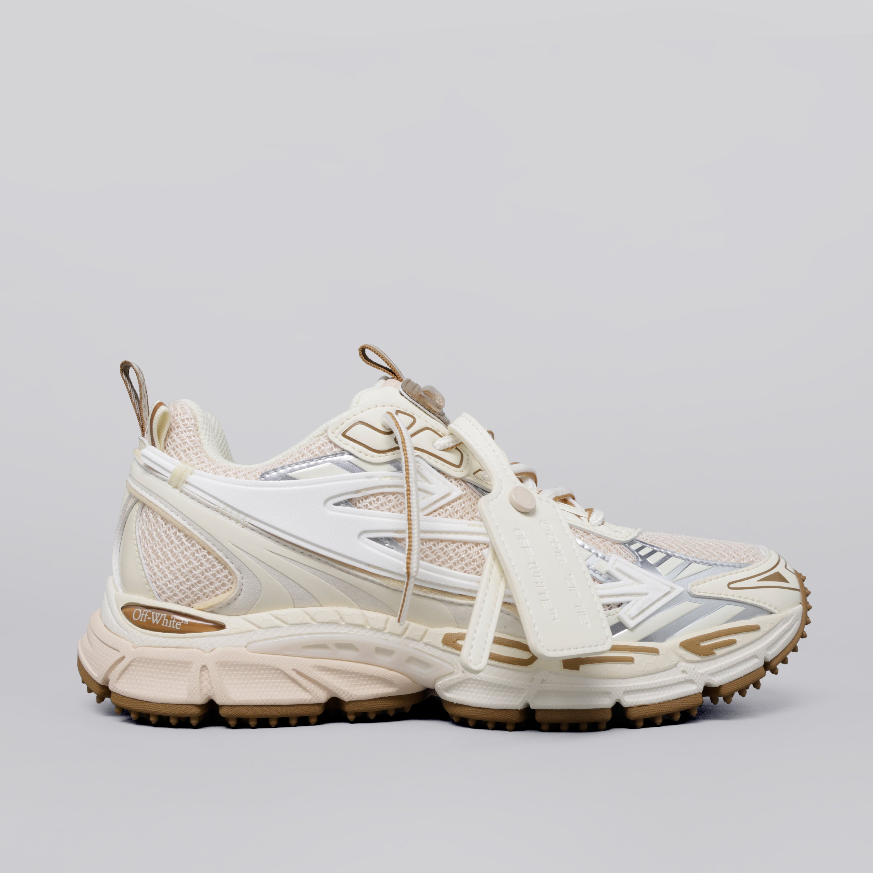 Sneakers Beige Off-White "Be Right Back"