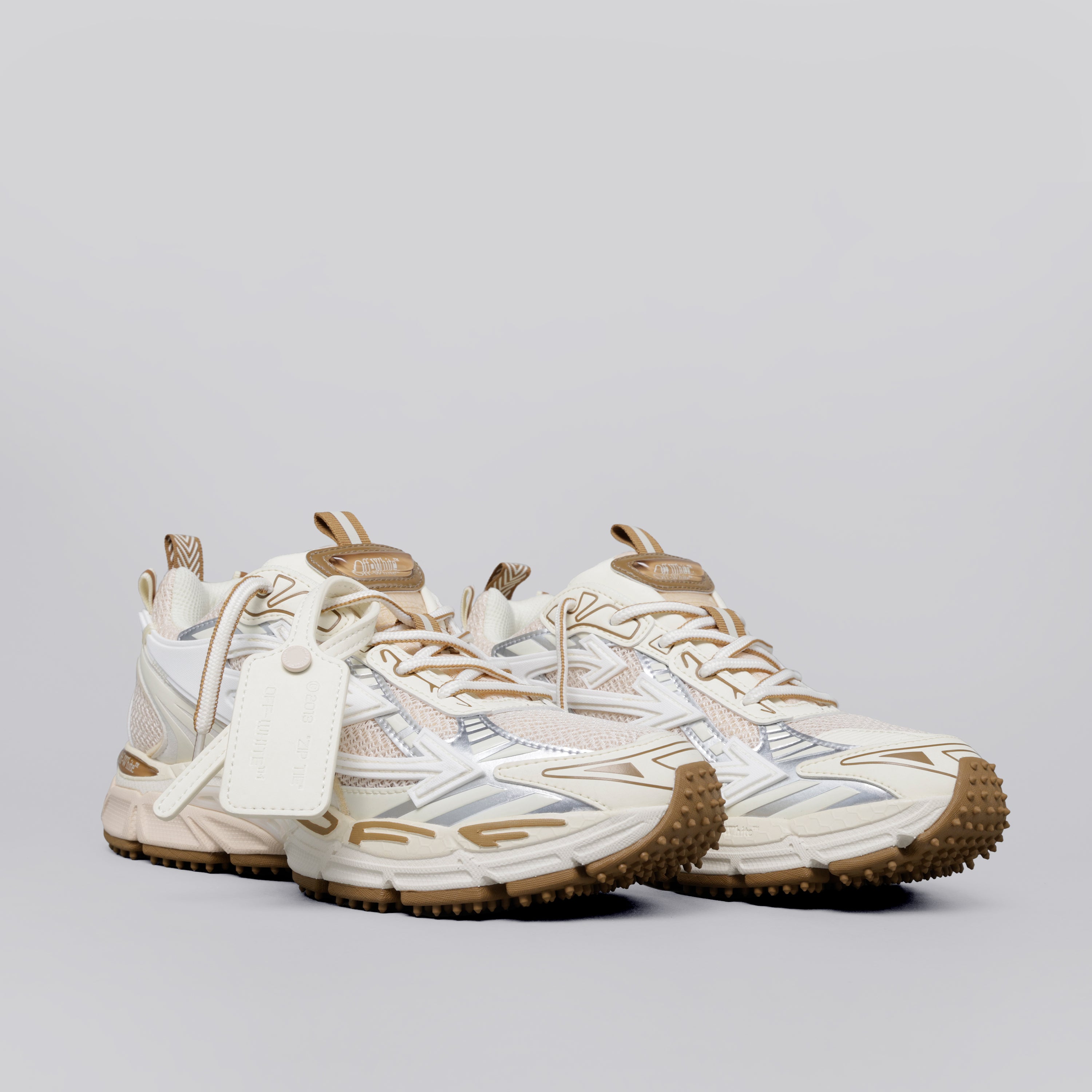 Sneakers Beige Off-White "Be Right Back"