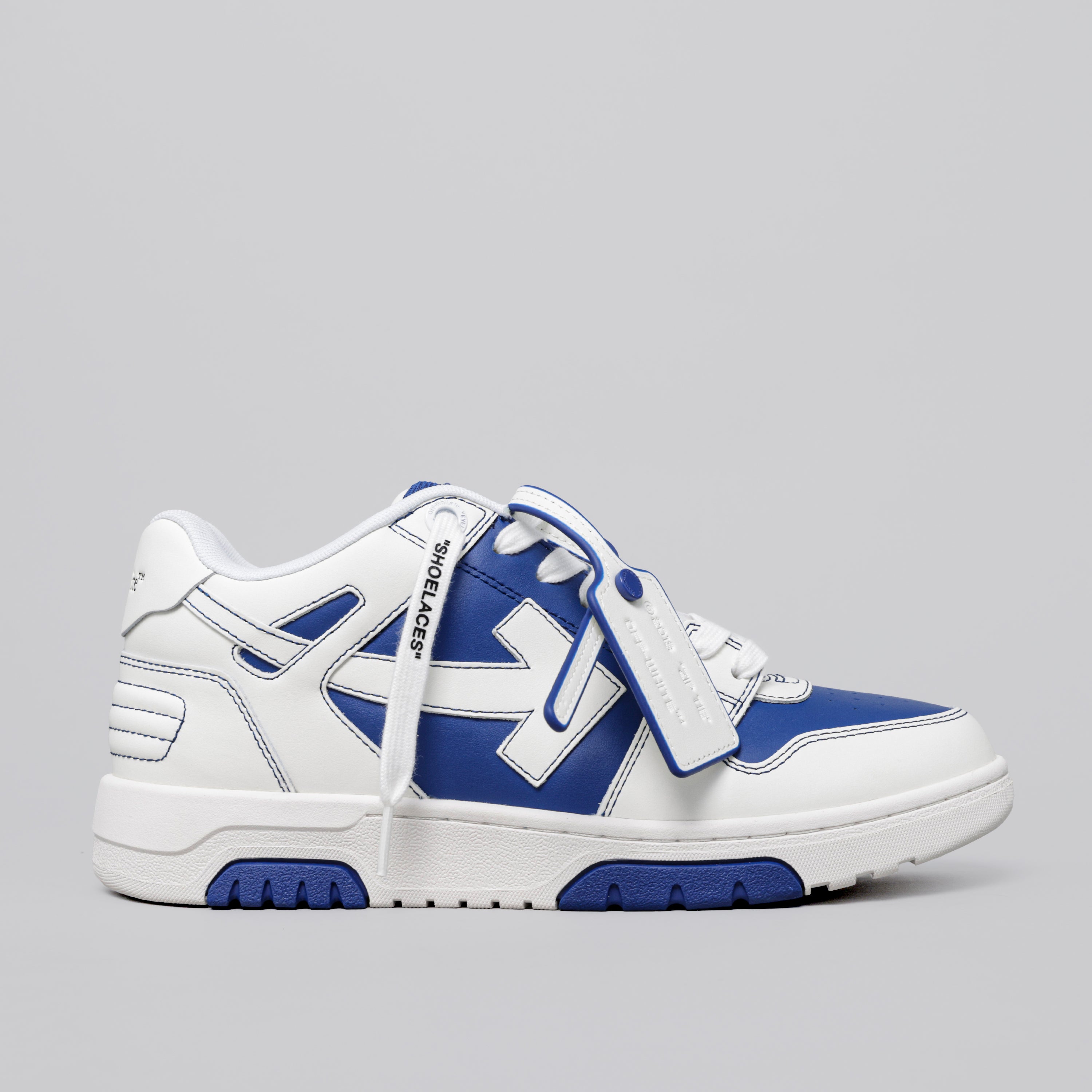 Sneakers Blanco Off-White Azul "OOO"