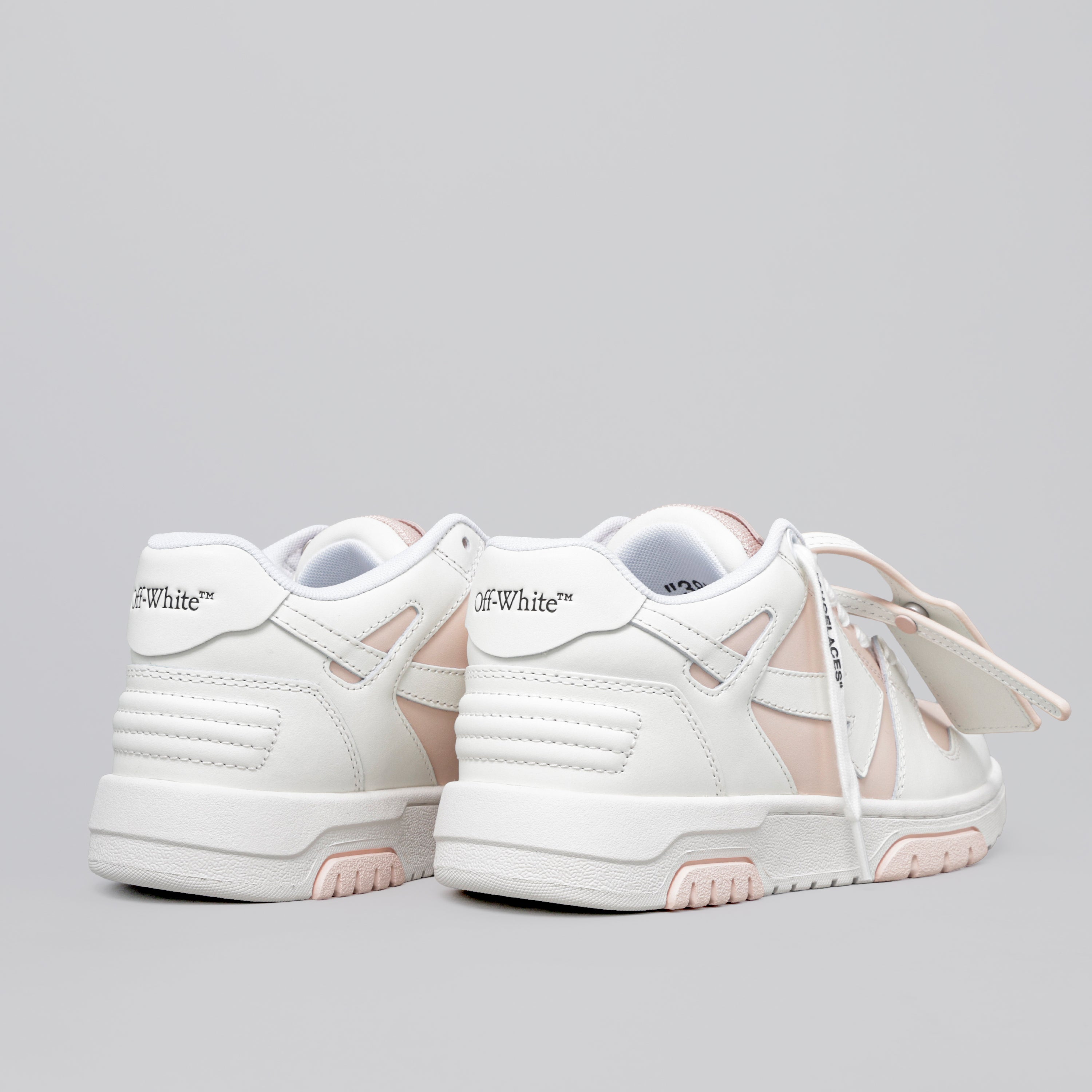 Sneakers Blanco Off-White Nude "OOO"