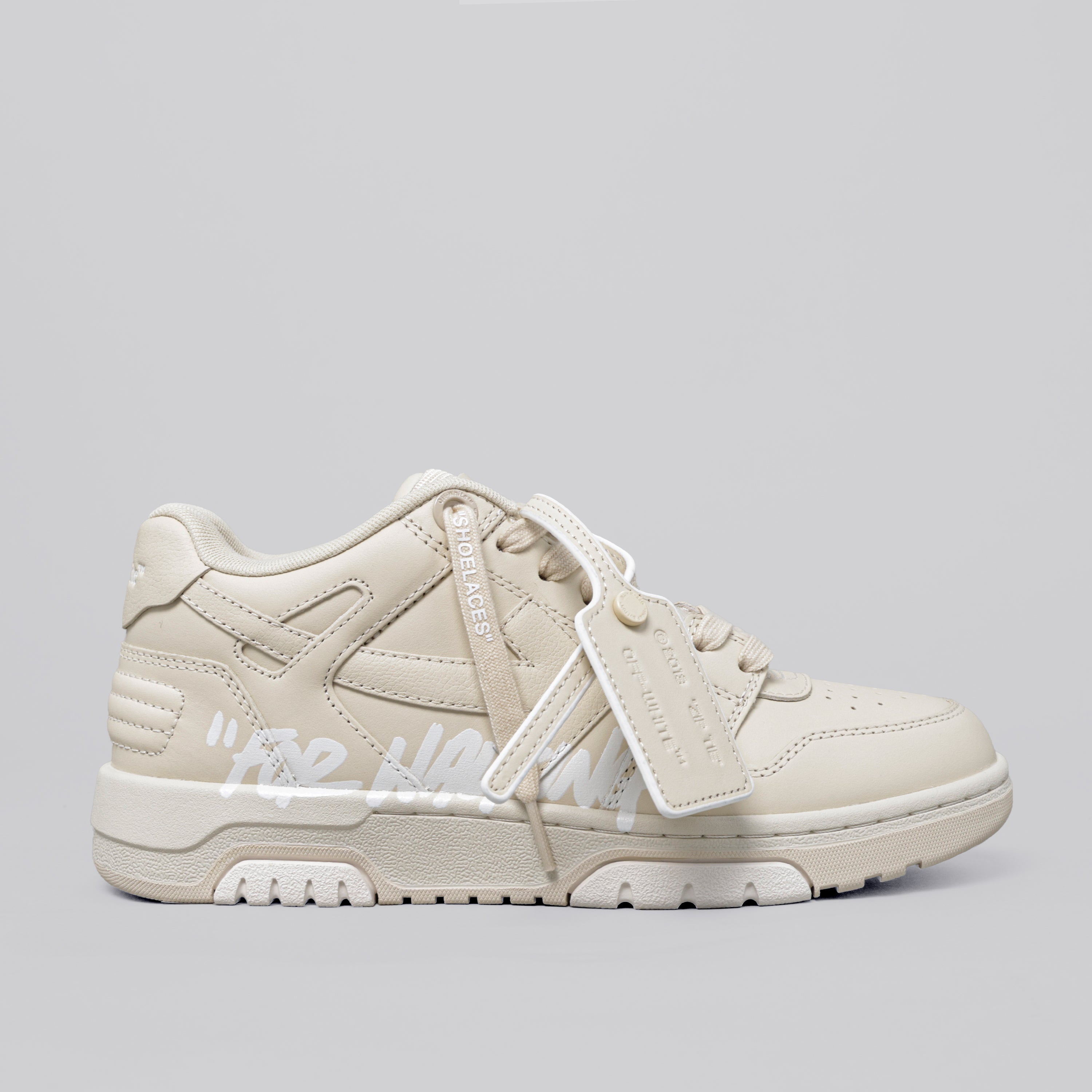 Sneakers Beige Off-White OOO For Walking