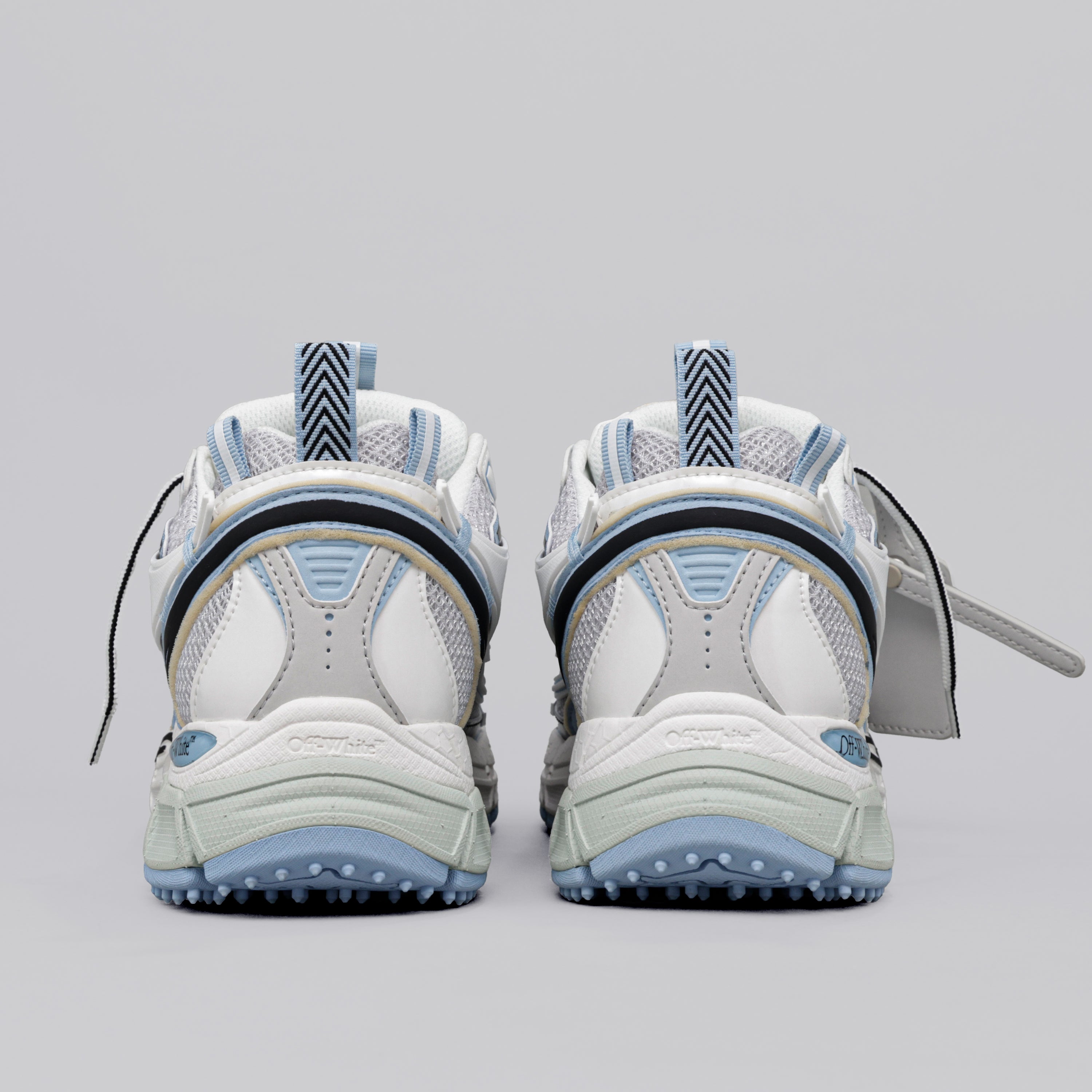 Sneakers Blanco Celeste Off-White "Be Right Back"