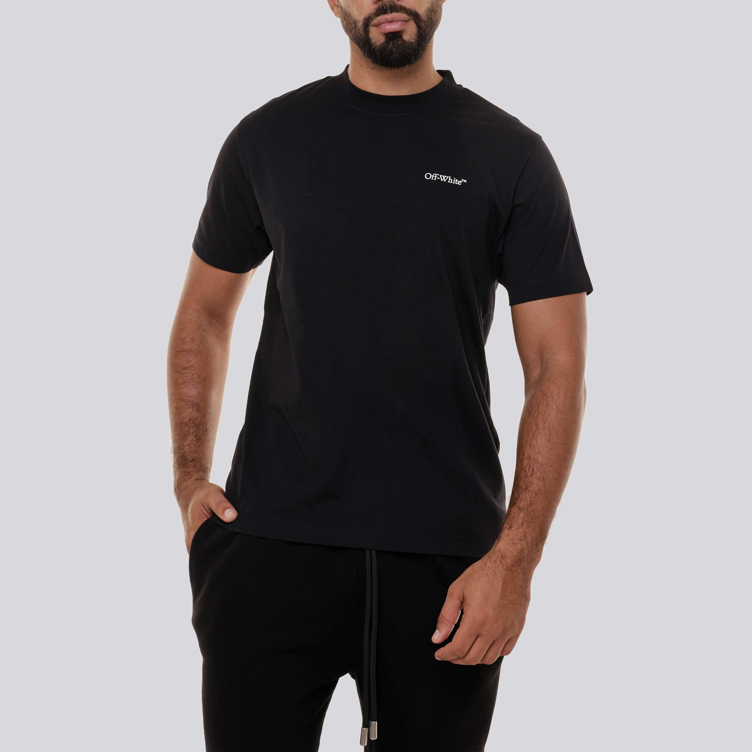Camiseta Negra Off-White Windy Arrow