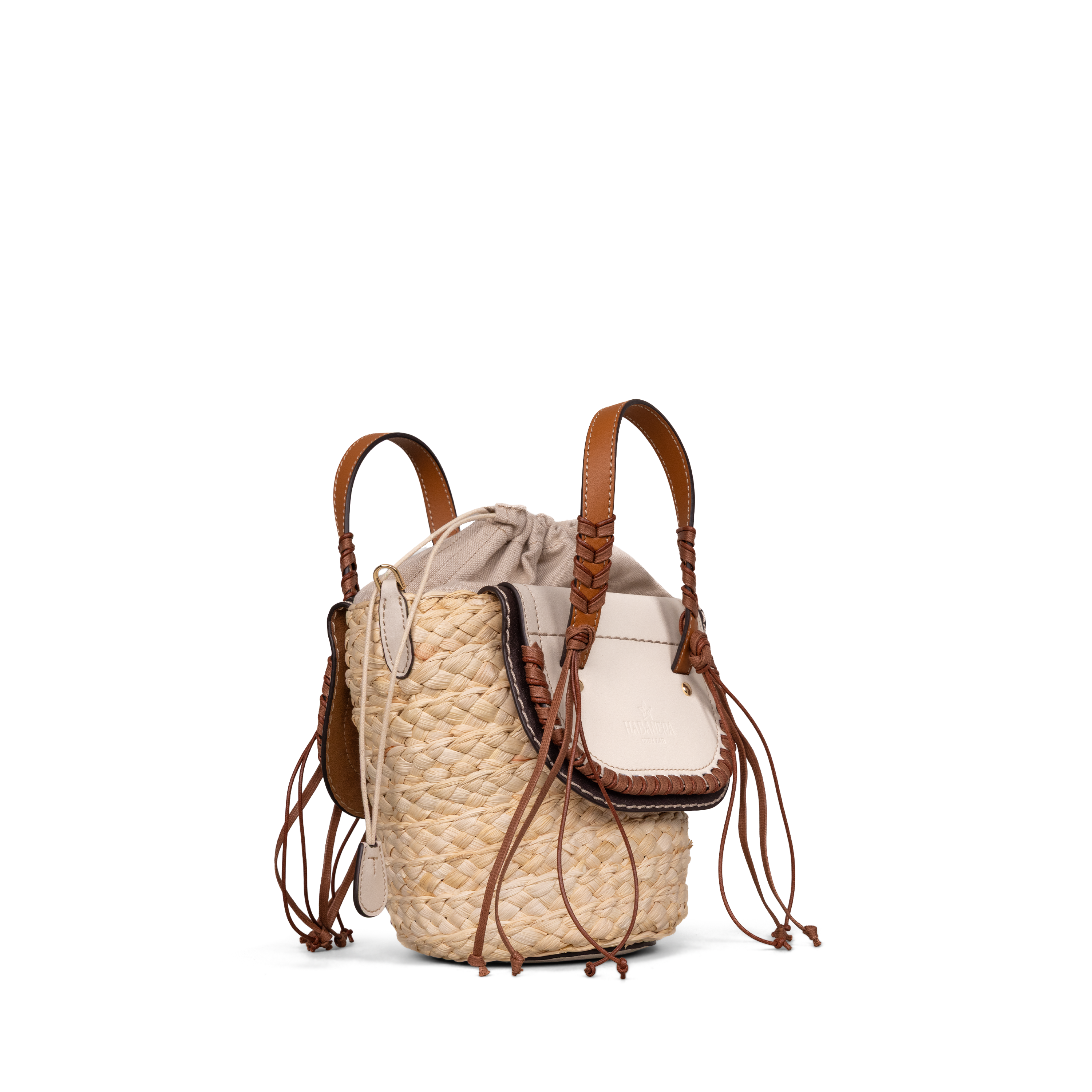 Cartera Beige Cuba Lab Habanera Cuoieria Ebony