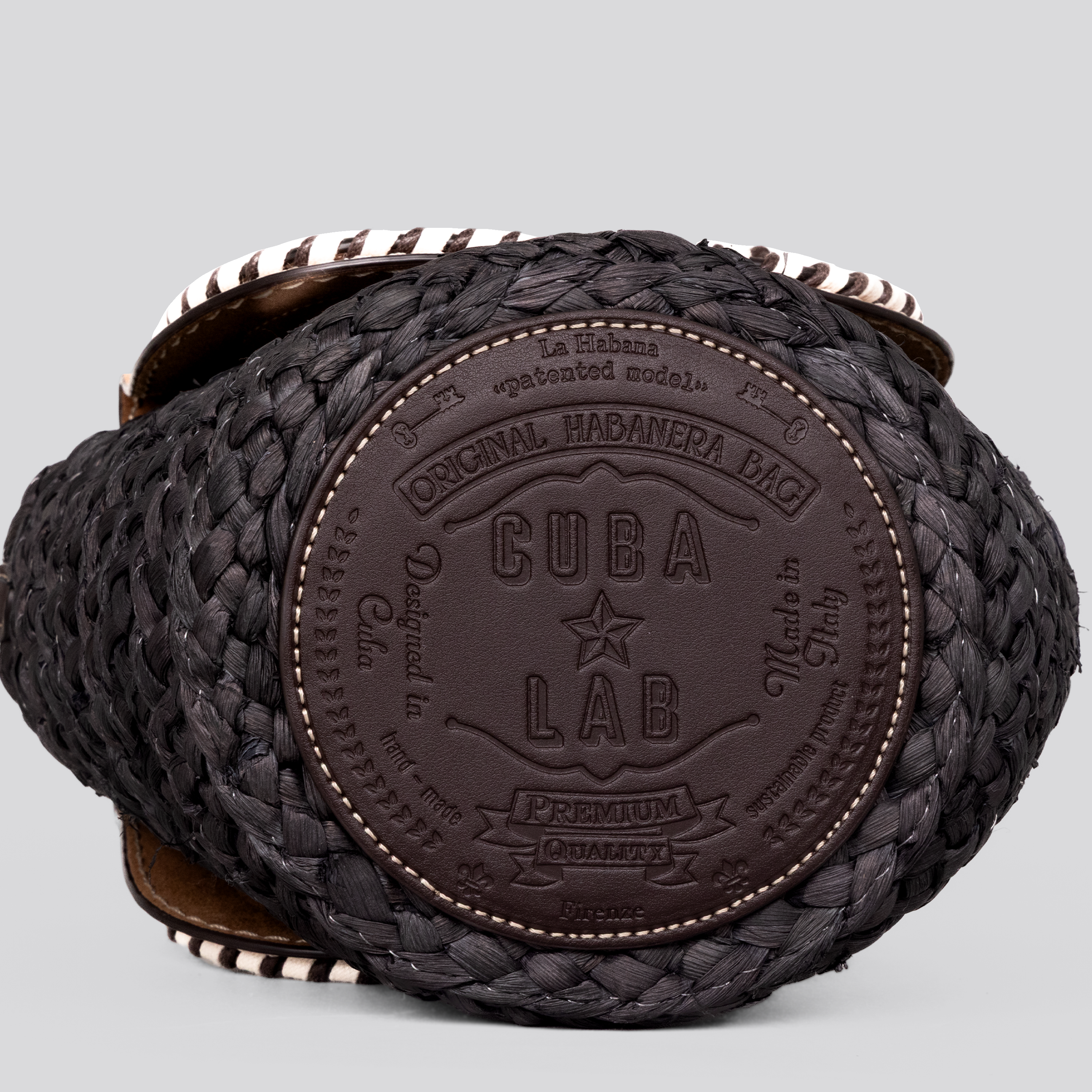 Cartera Café Cuba Lab Habanera Cuoieria Ebony