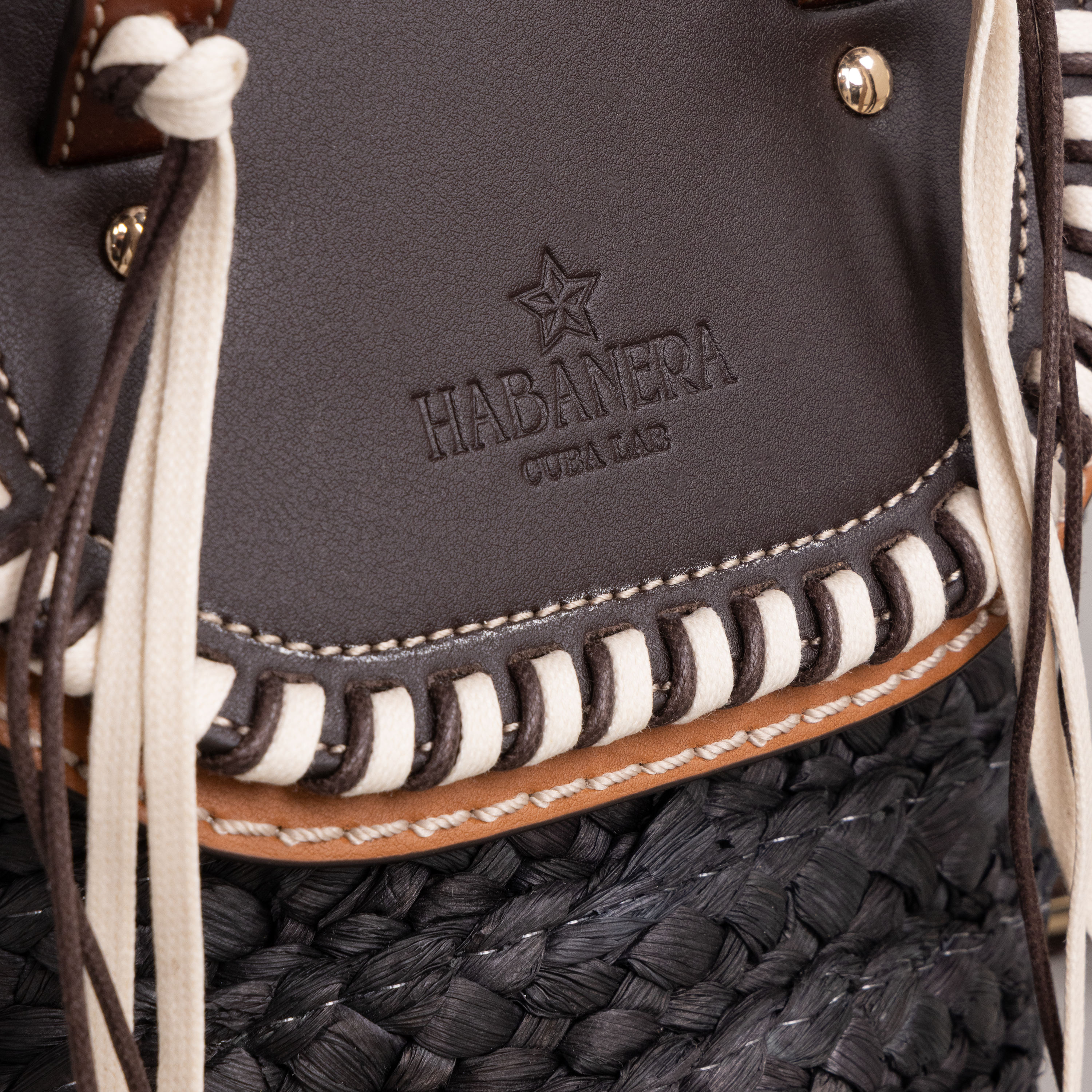 Cartera Café Cuba Lab Habanera Cuoieria Ebony