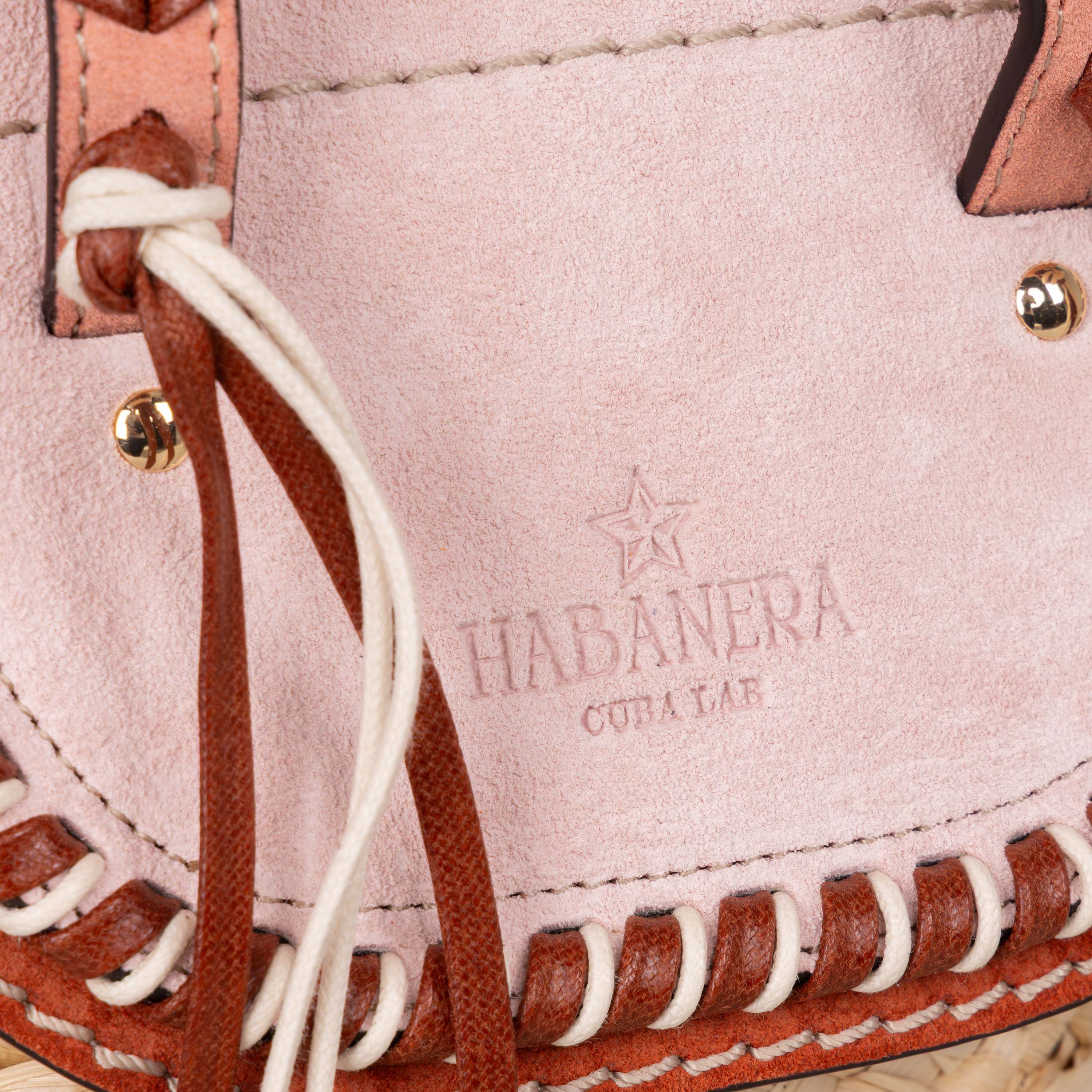 Cartera Beige Cuba Lab Habanera Cuoieria Suede