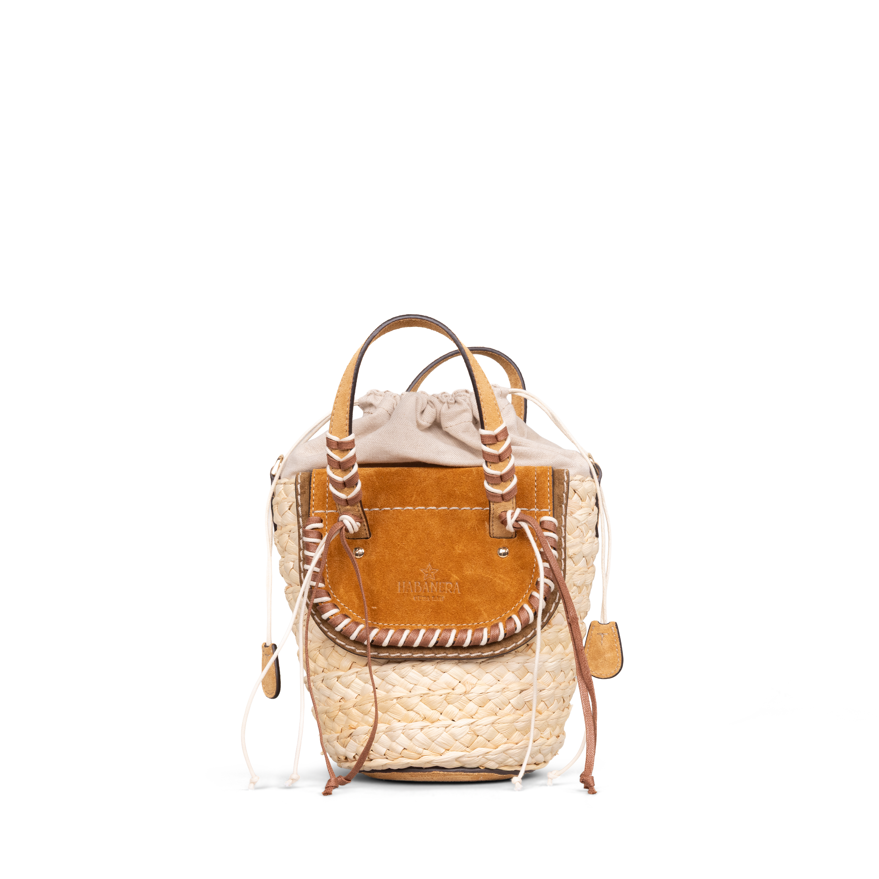 Cartera Beige Cuba Lab Habanera Cuoieria Suede