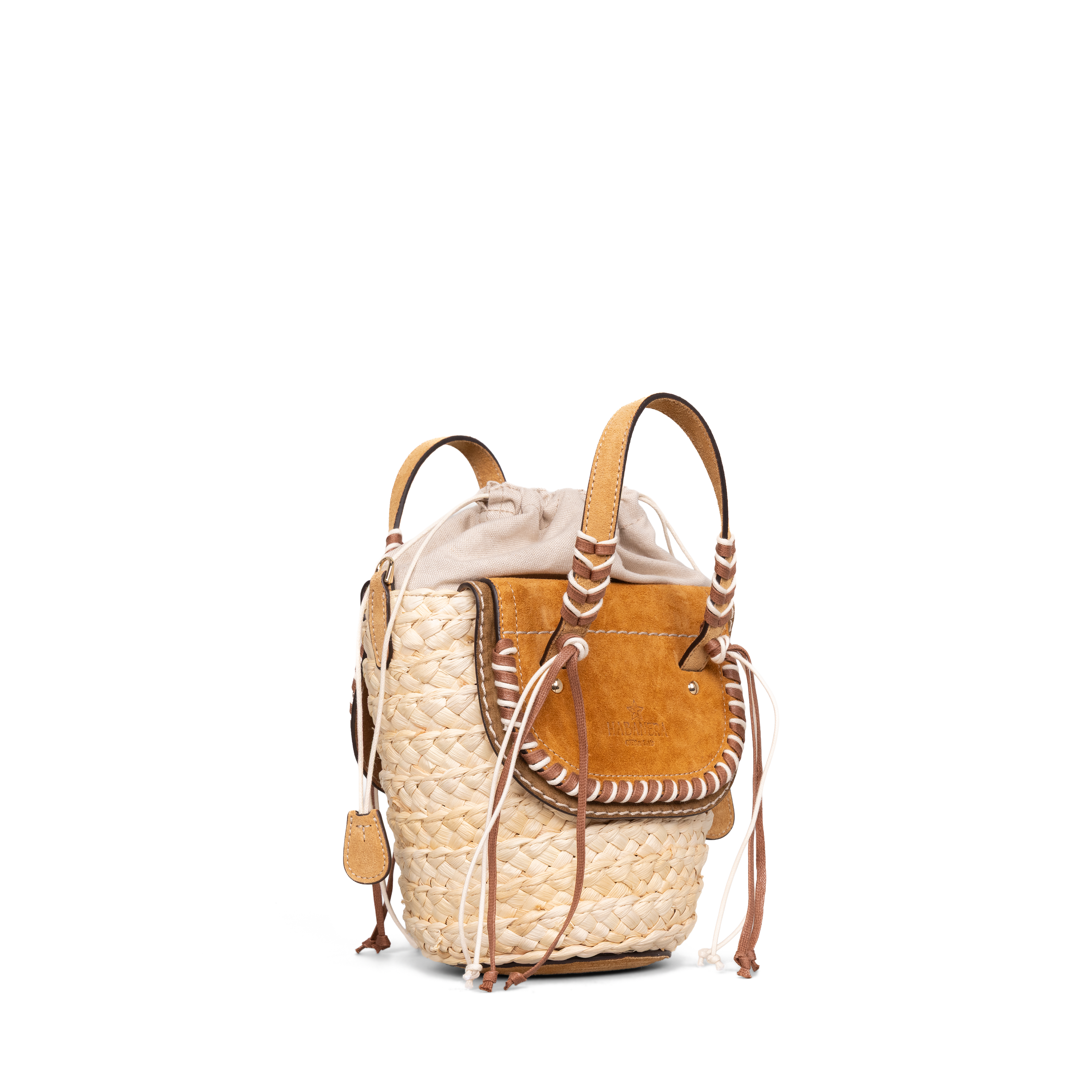 Cartera Beige Cuba Lab Habanera Cuoieria Suede