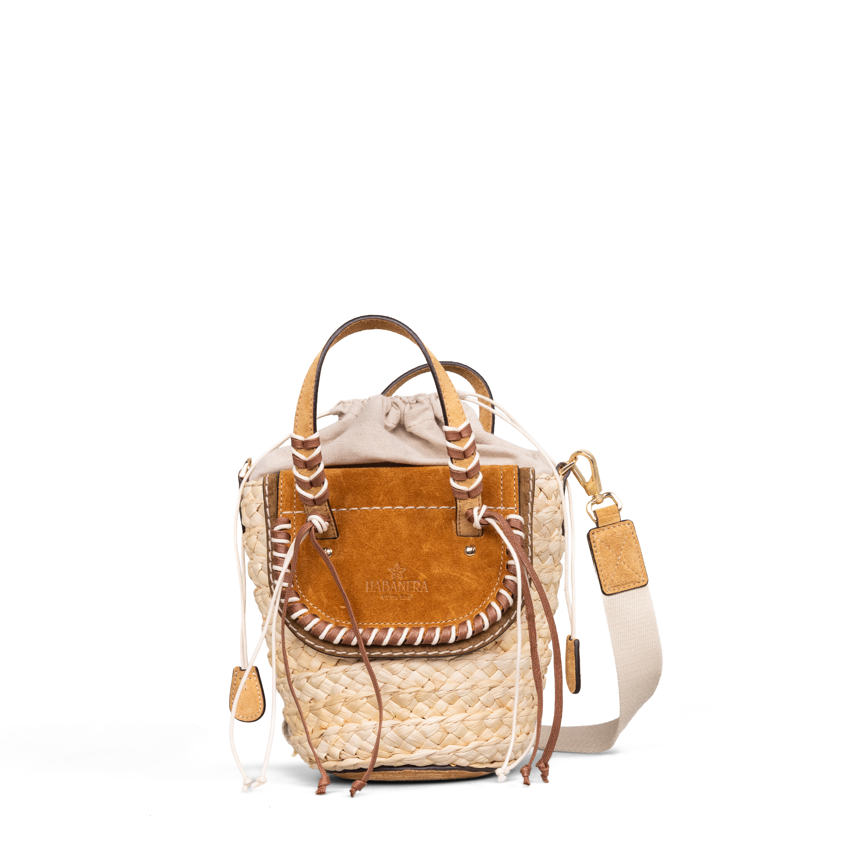 Cartera Beige Cuba Lab Habanera Cuoieria Suede