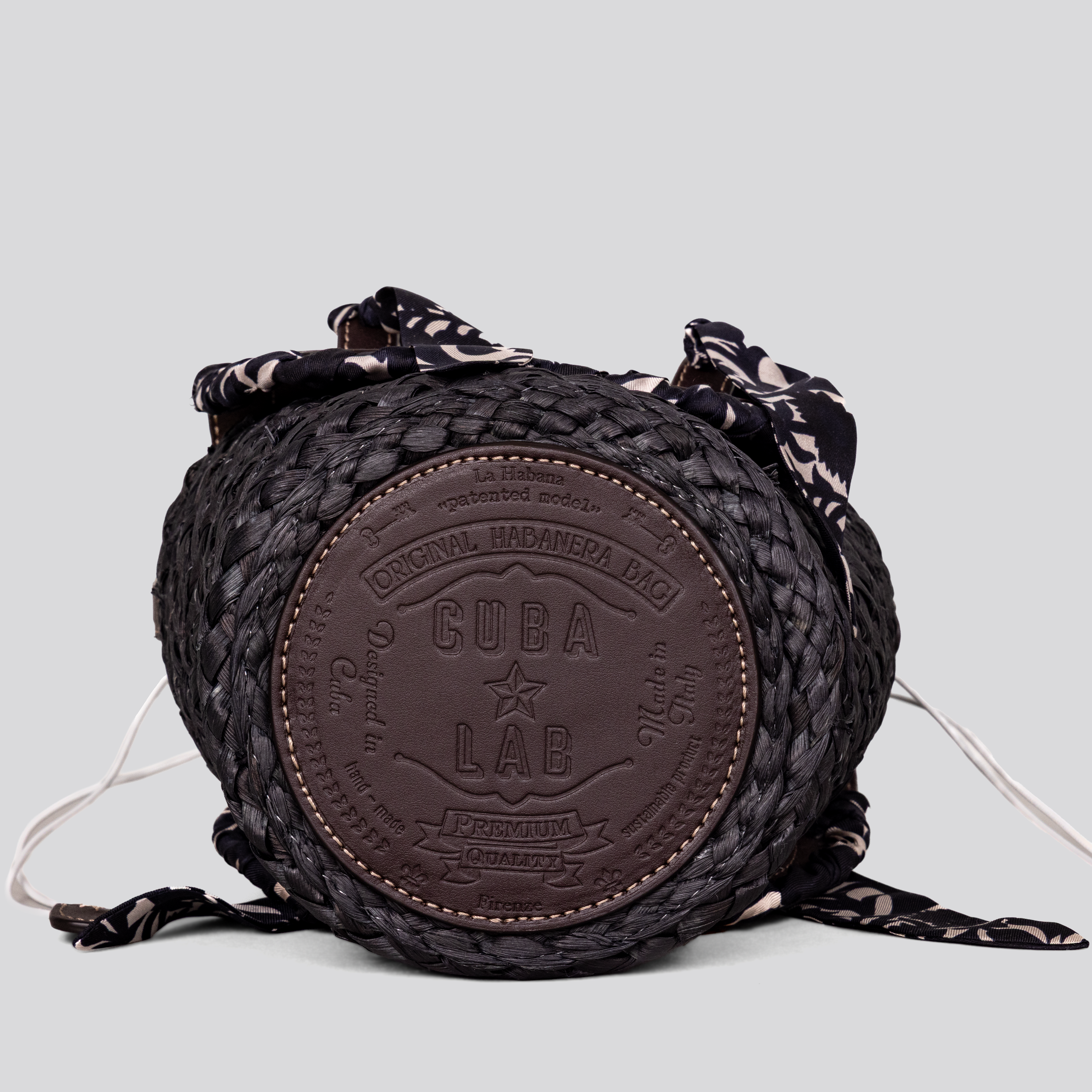 Cartera Negra Cuba Lab Habanera Silk Eclipse