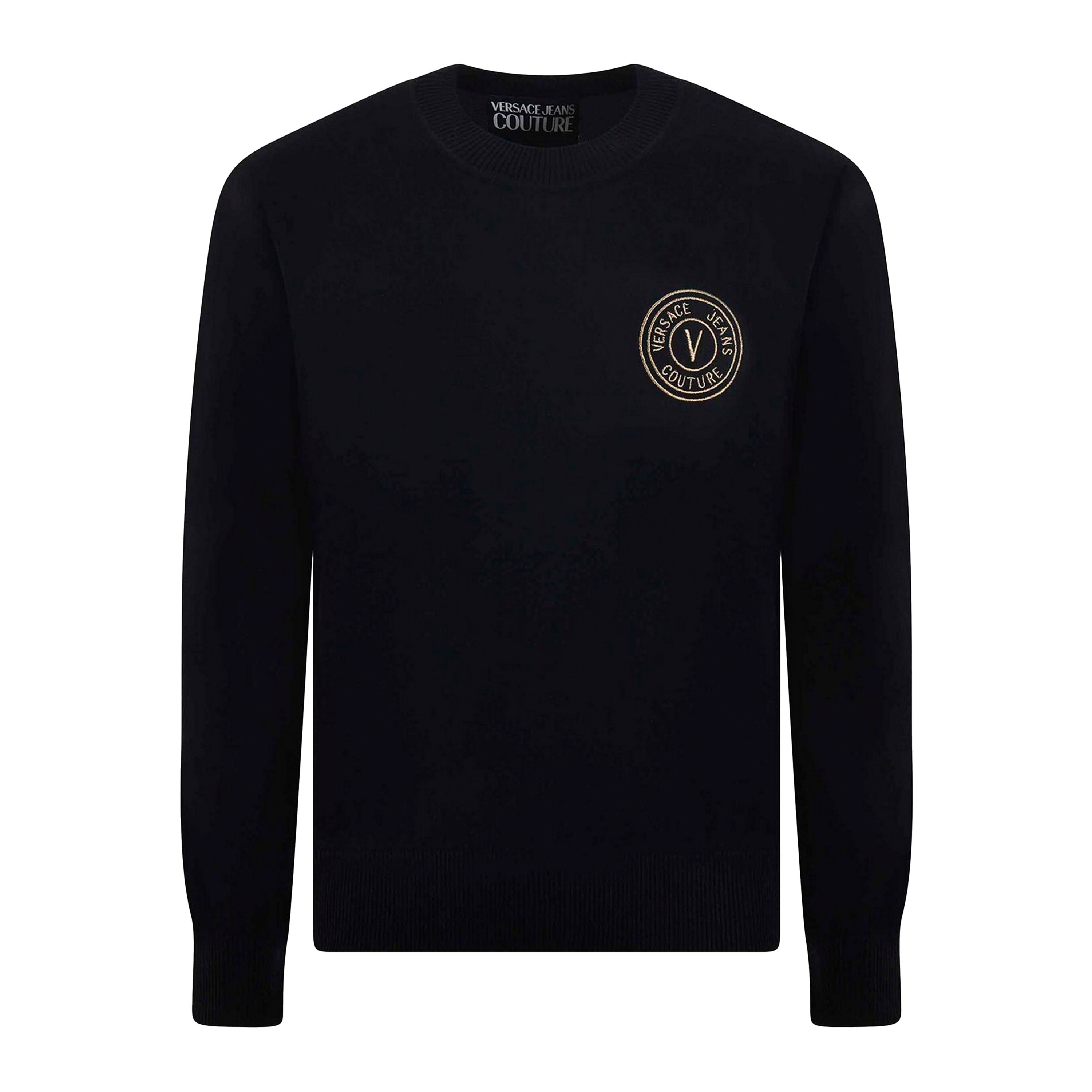 Buzo Negro Versace Jeans Couture Logo