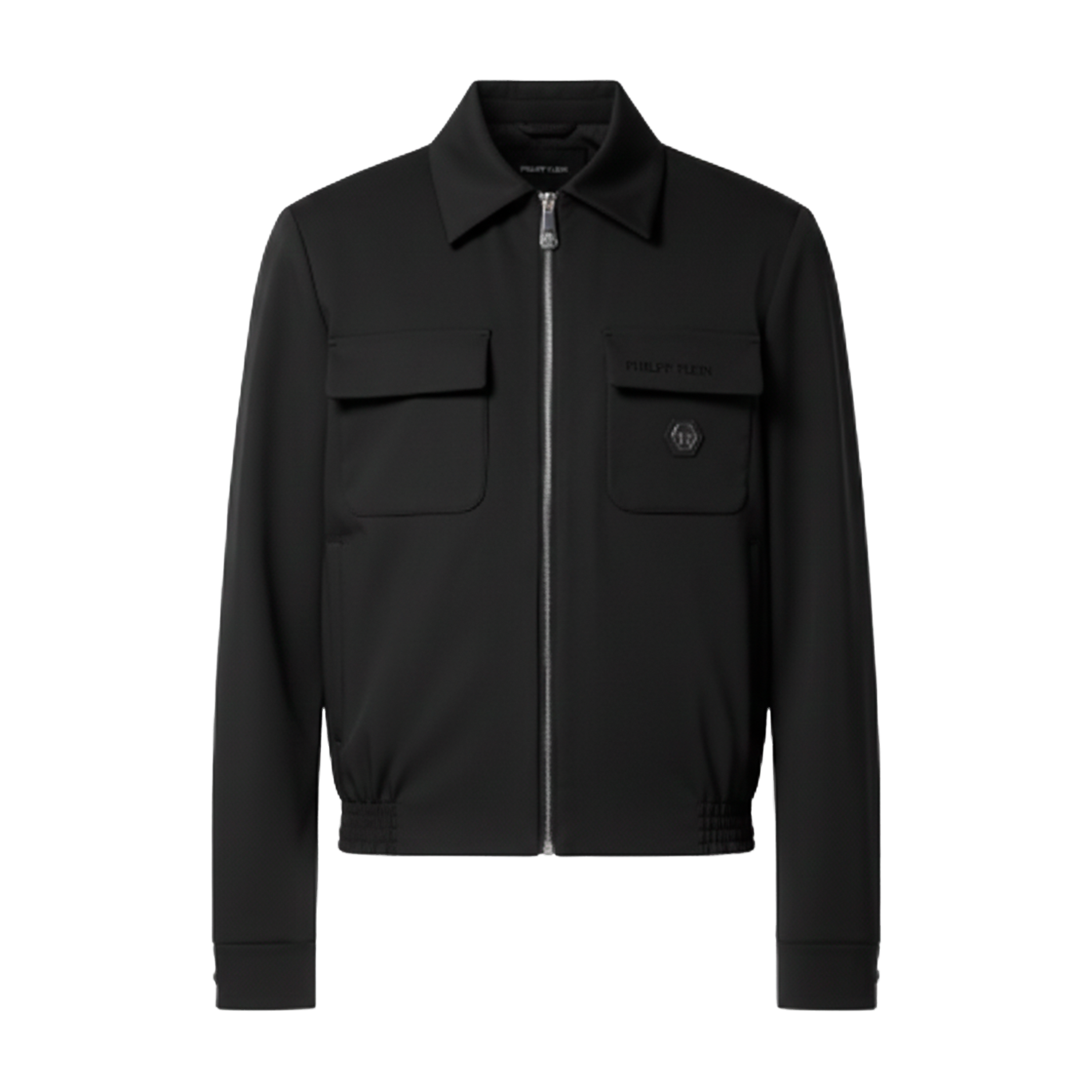 Chaqueta Negra Philipp Plein Nylon Blouson