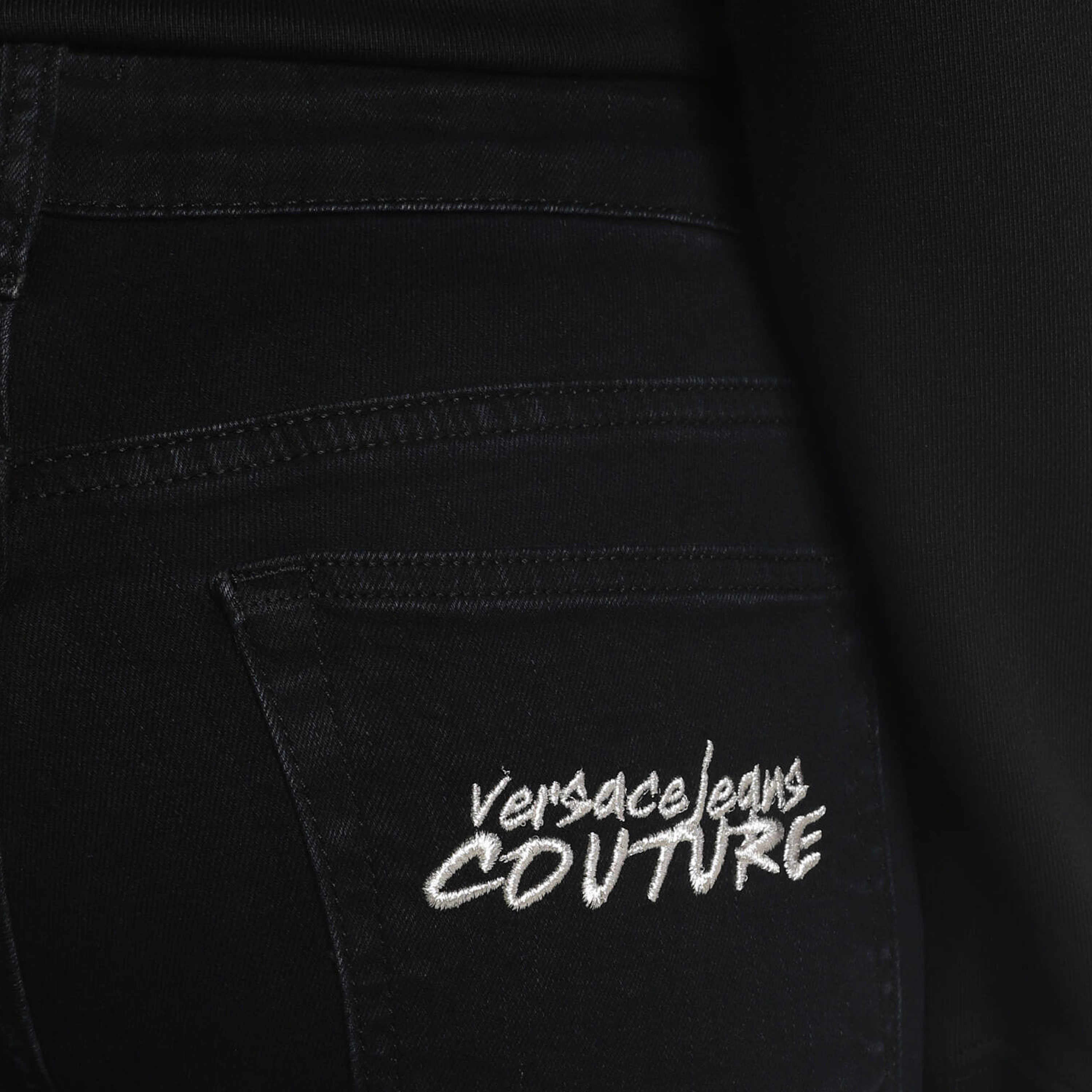 Pantalón Negro Versace Jeans Couture