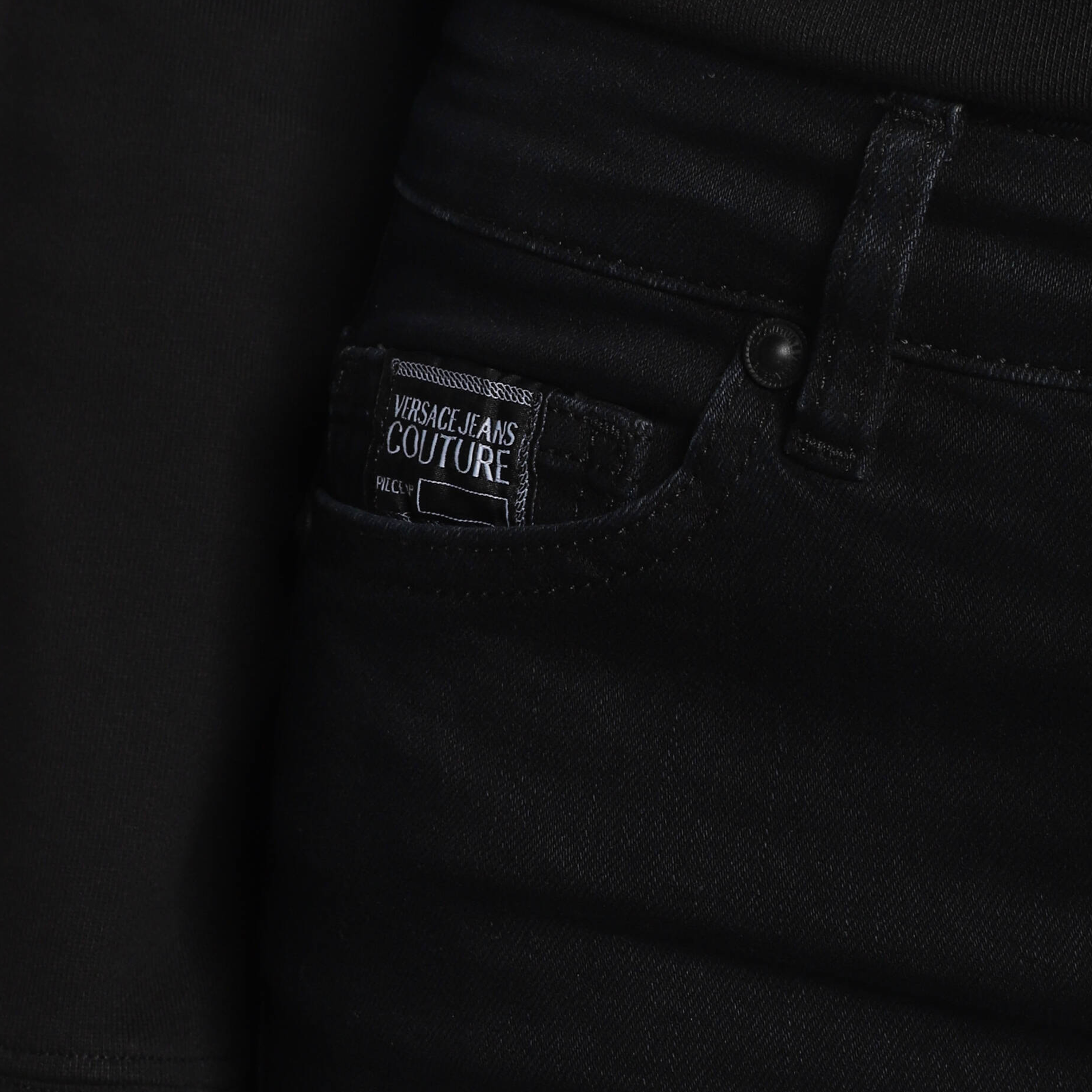 Pantalón Negro Versace Jeans Couture