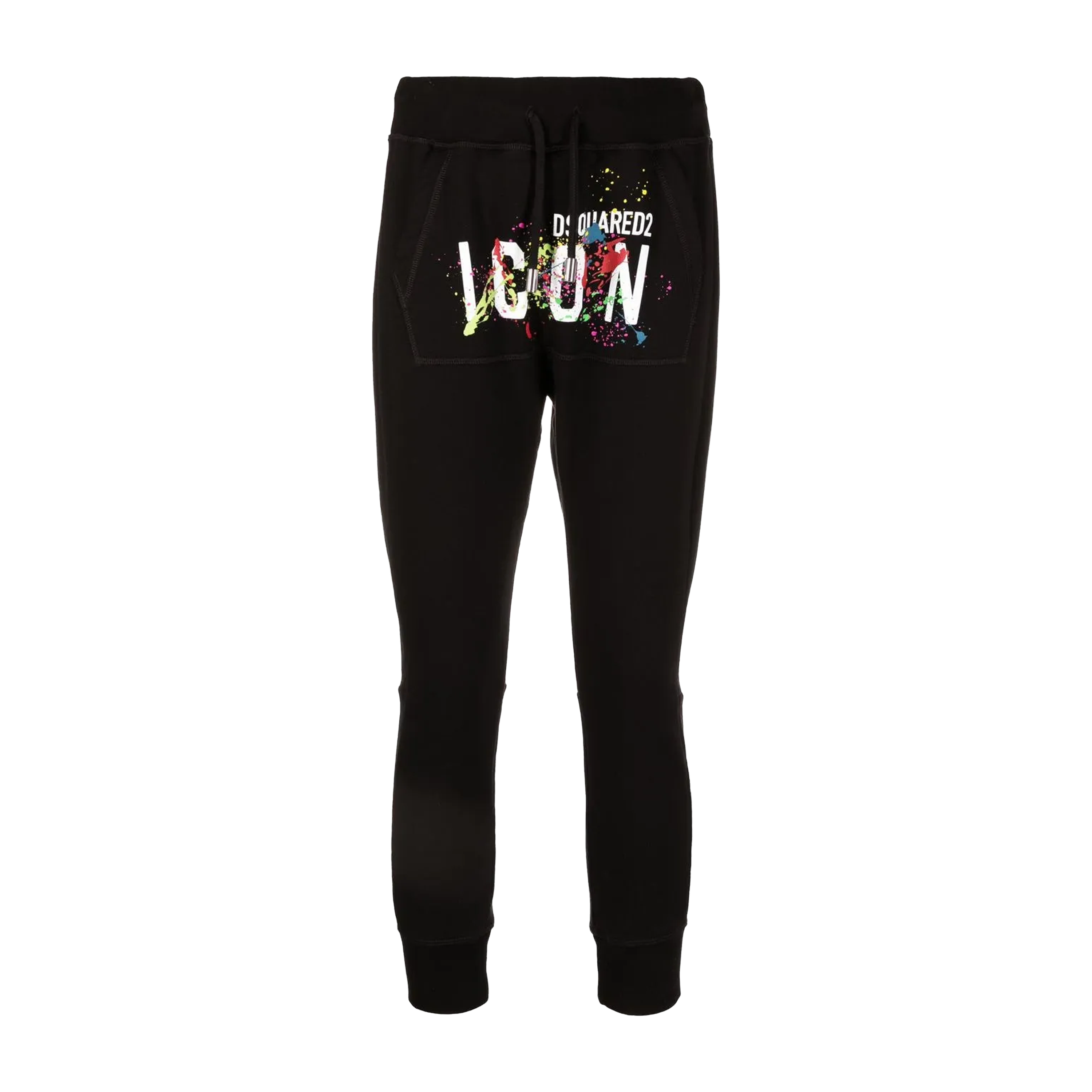 Sudadera Negra Dsquared2 Icon Paint
