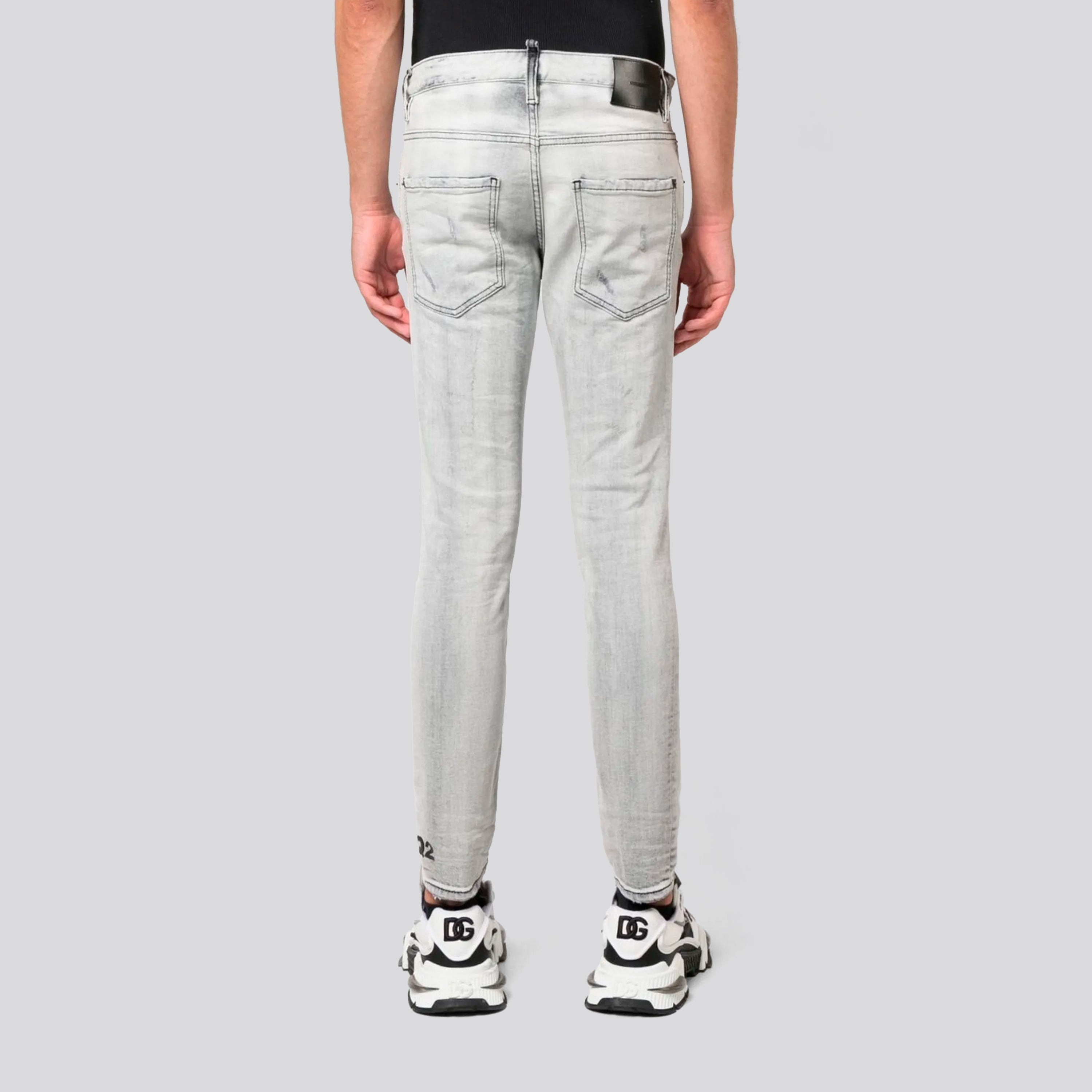 Jeans Negro Dsquared2 Skater