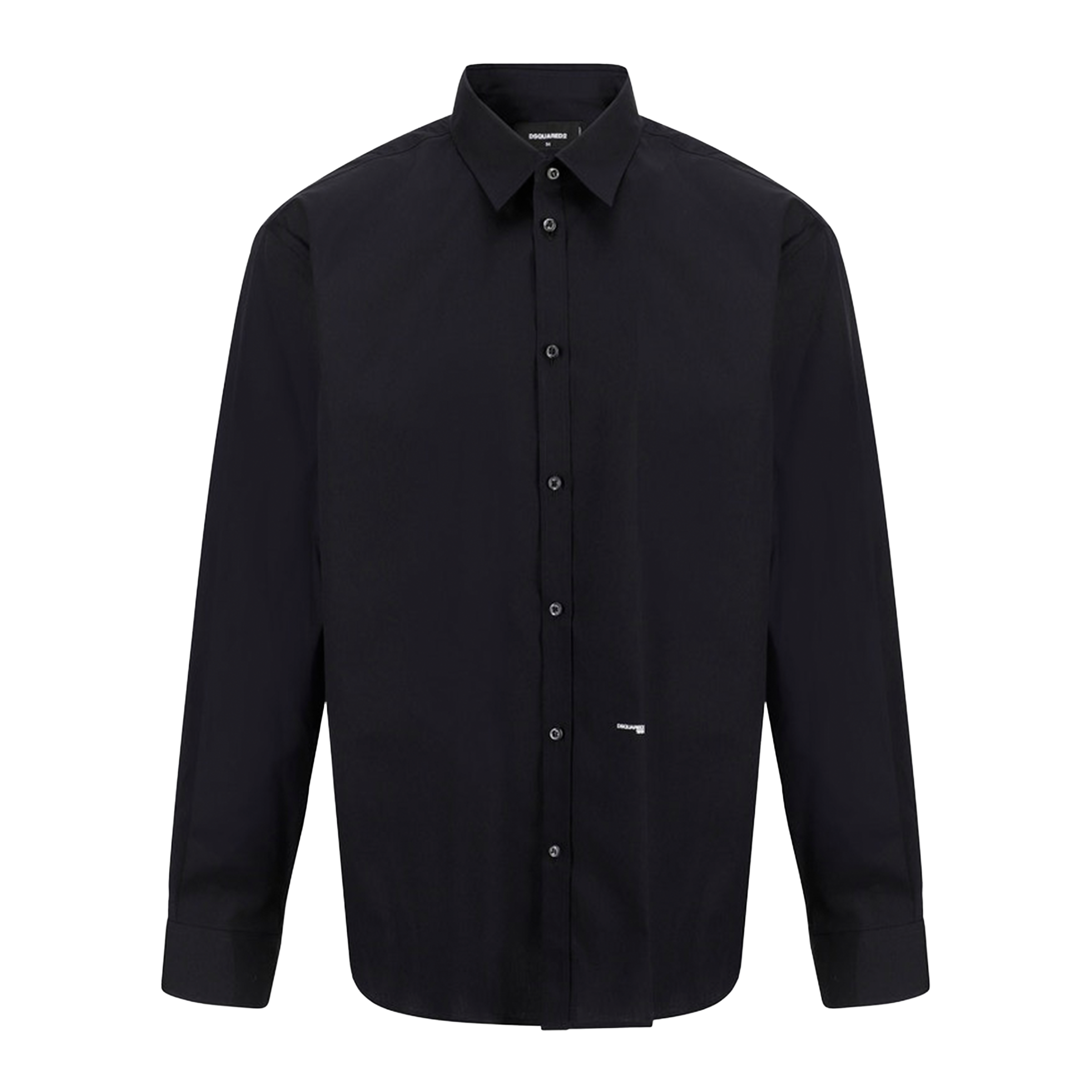 Camisa Negra Dsquared2 Plaque