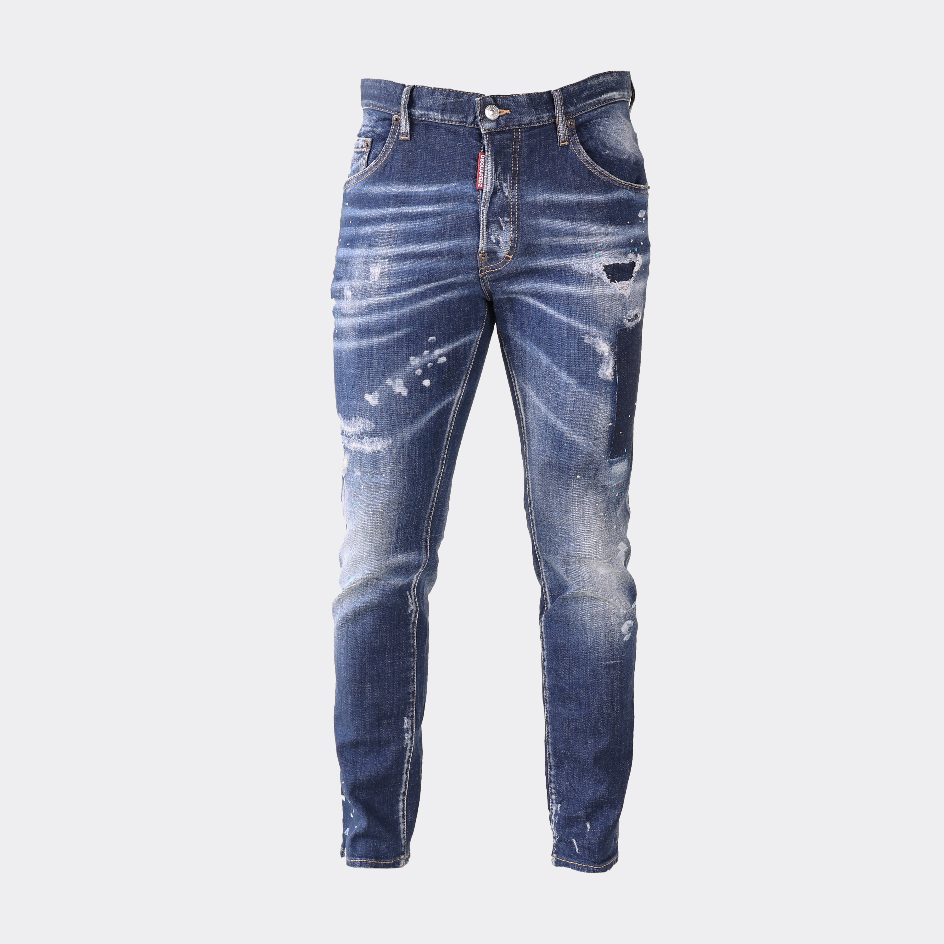 Jeans Dsquared2 Skater Blue Paints