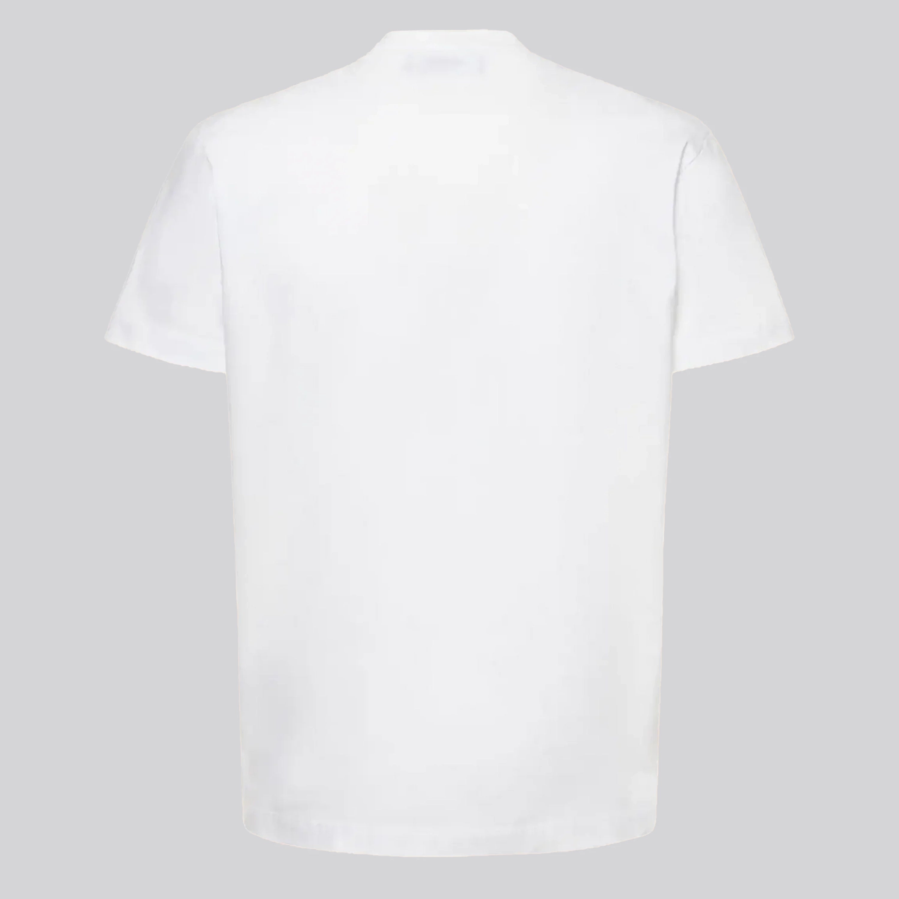 Camisas Dsquared2  Poplin EST. 95 Dropped Shoulder Shirt Blanco Hombre *  ProfResiduo