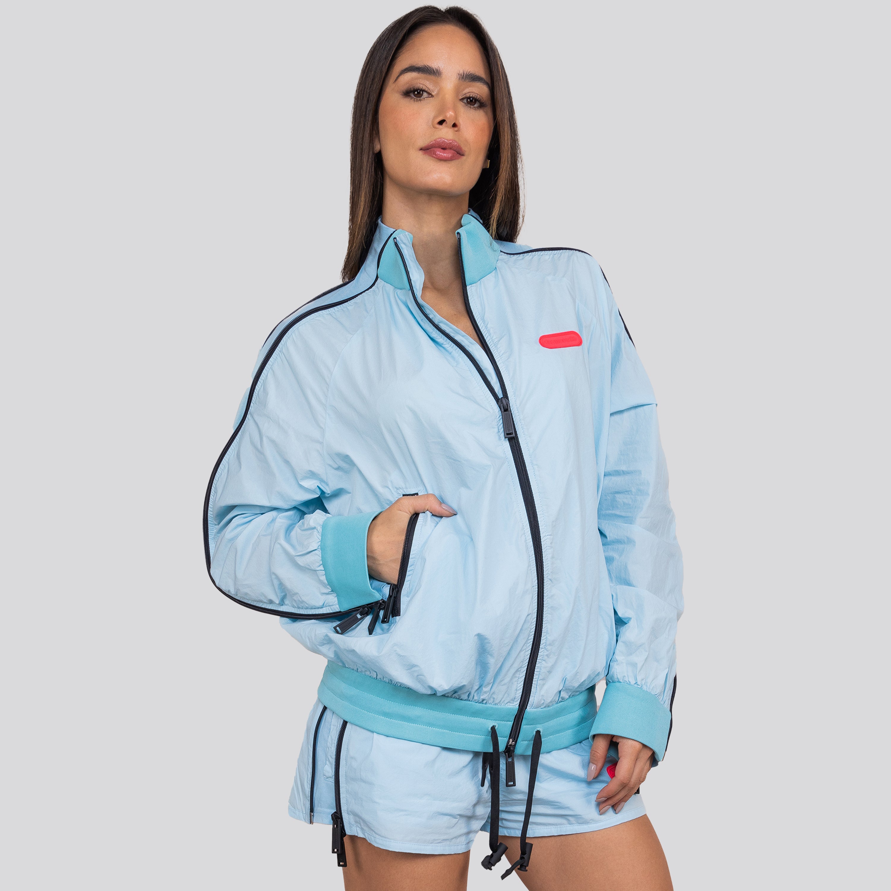 Short Azul Dsquared2 Logo