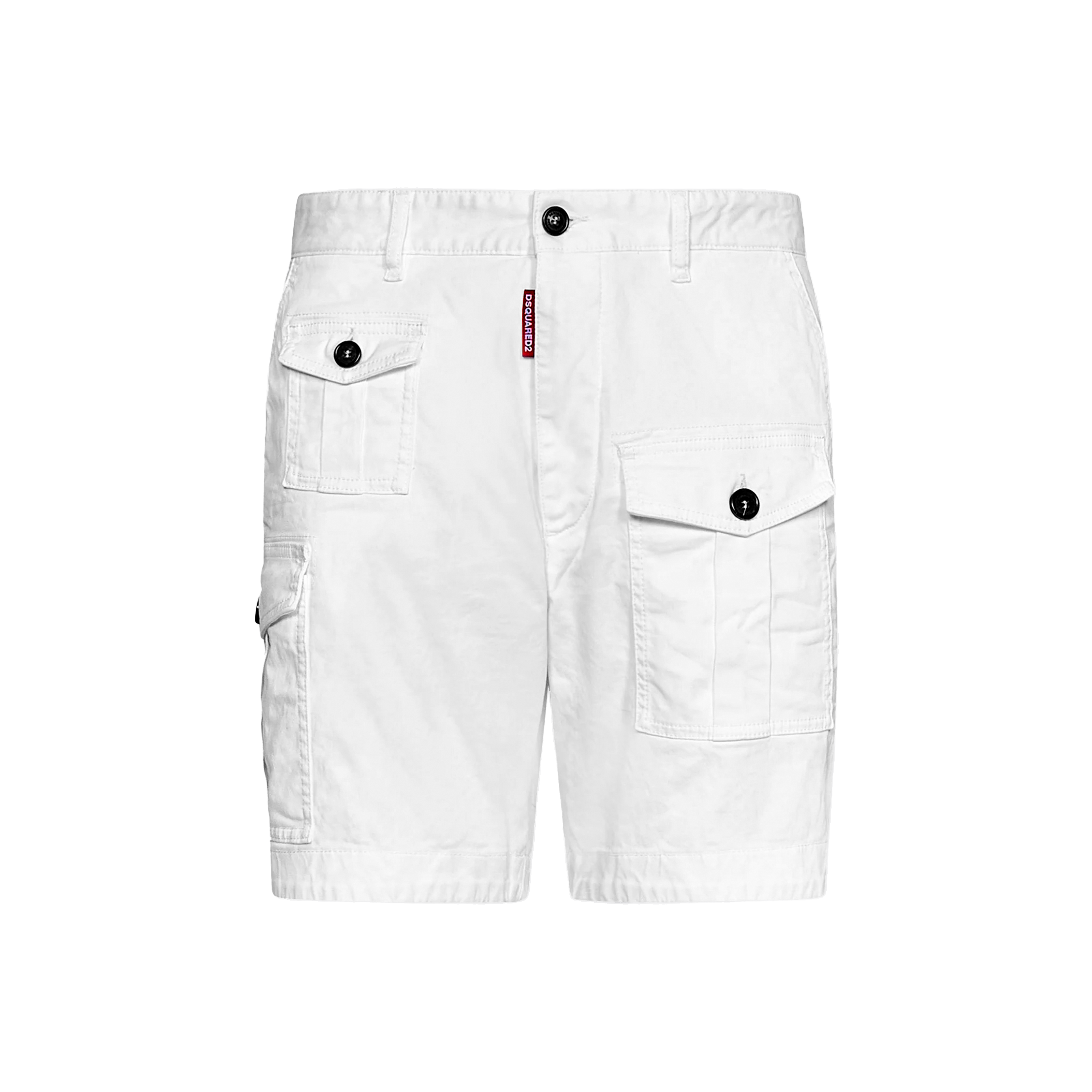 Shorts Blanco Dsquared2 Multipockets