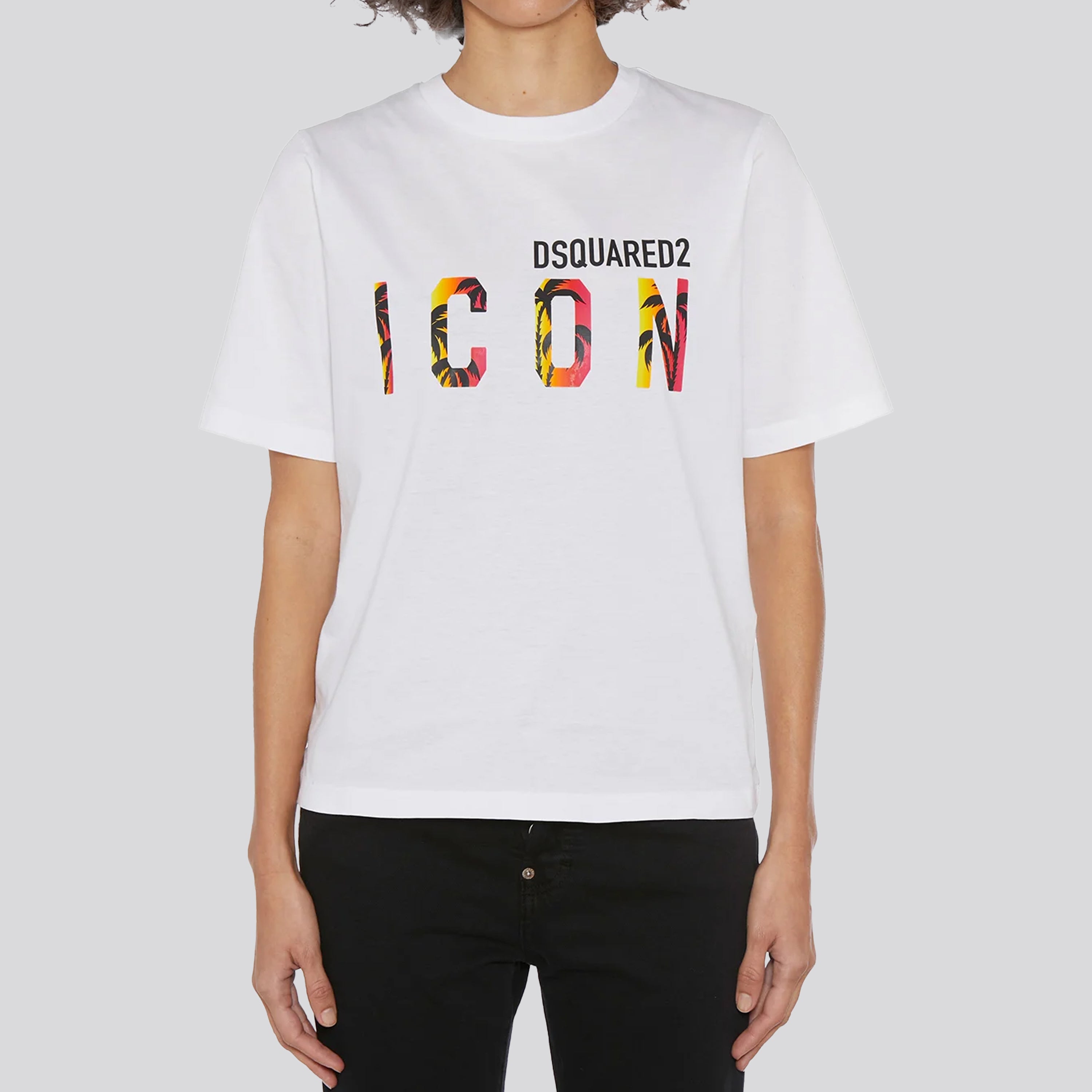 Camiseta Blanca Dsquared2 Icon