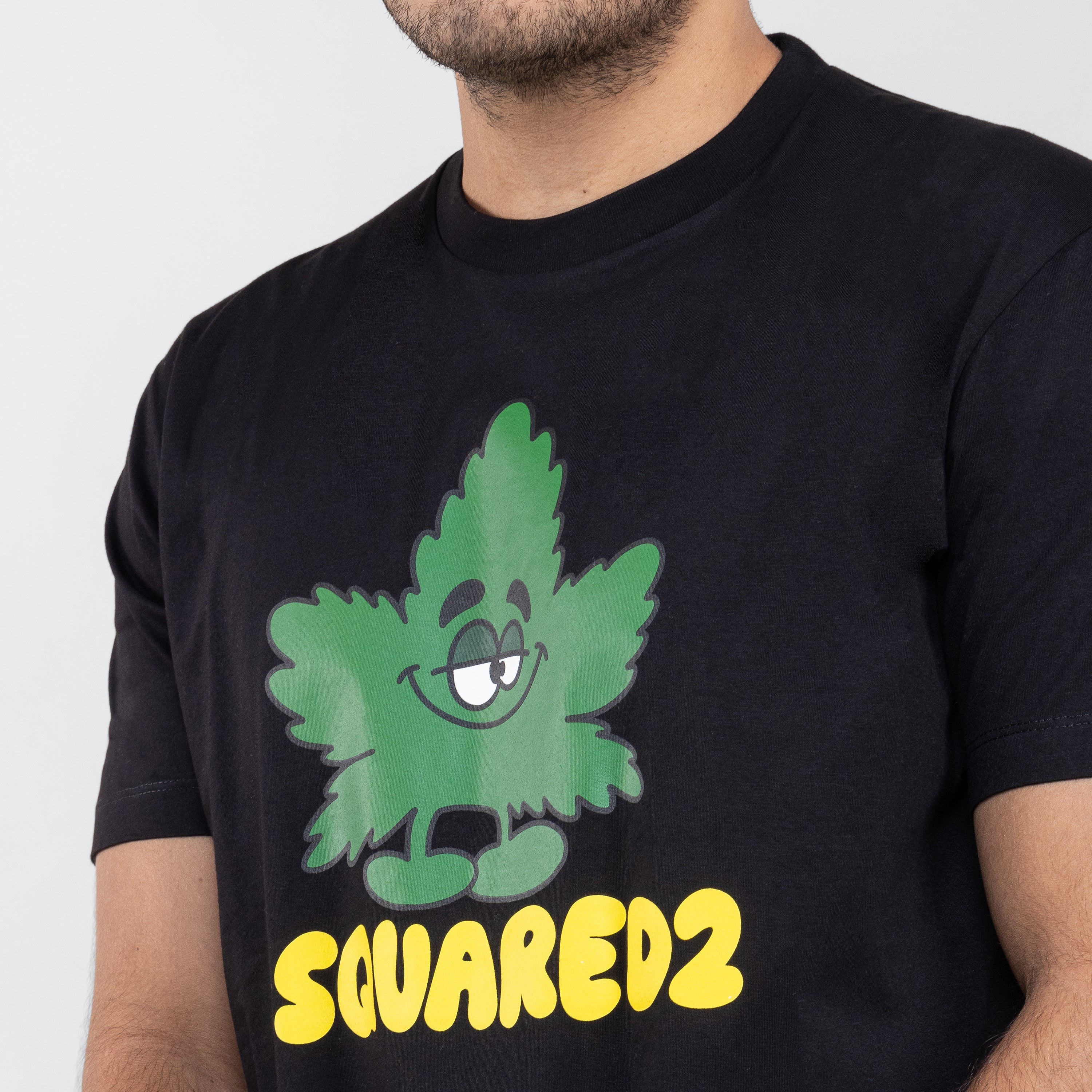 Camiseta Negro Dsquared2 Glow Fish
