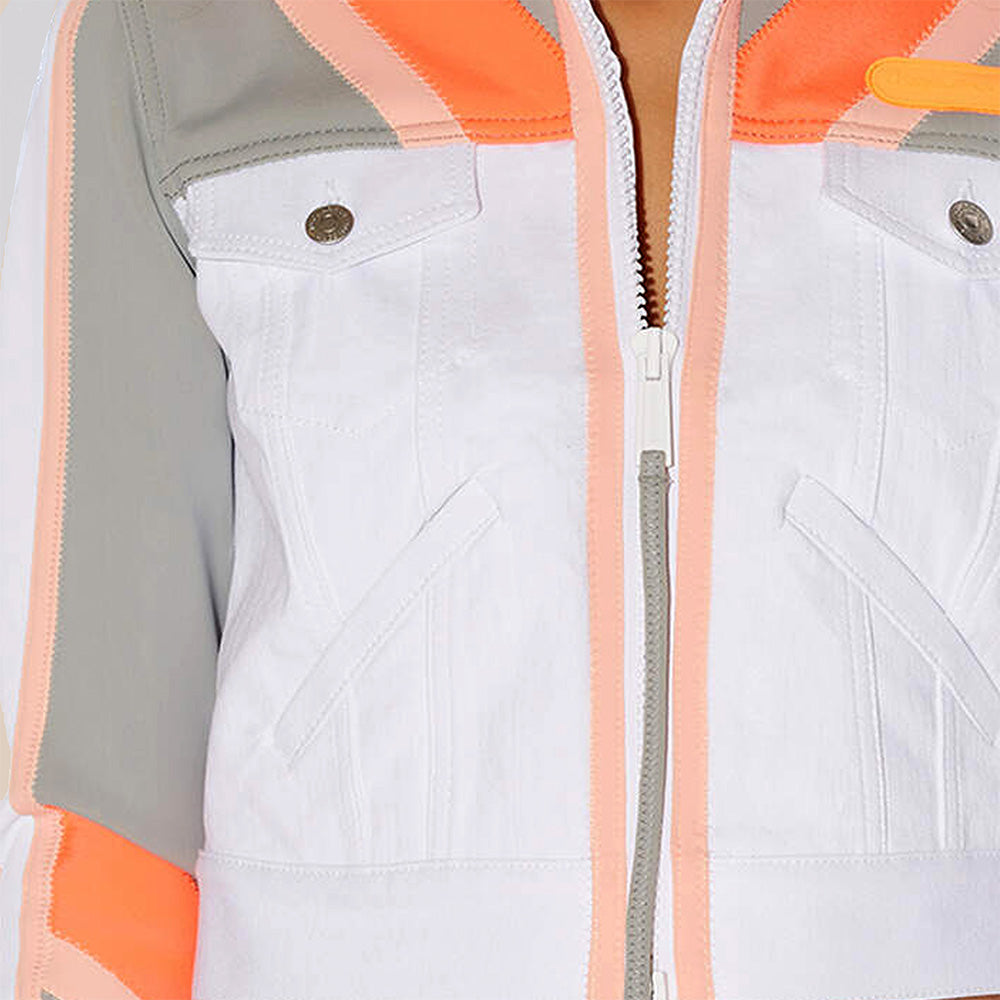 Chaqueta Blanca Dsquared2 Naranja Dsquared2