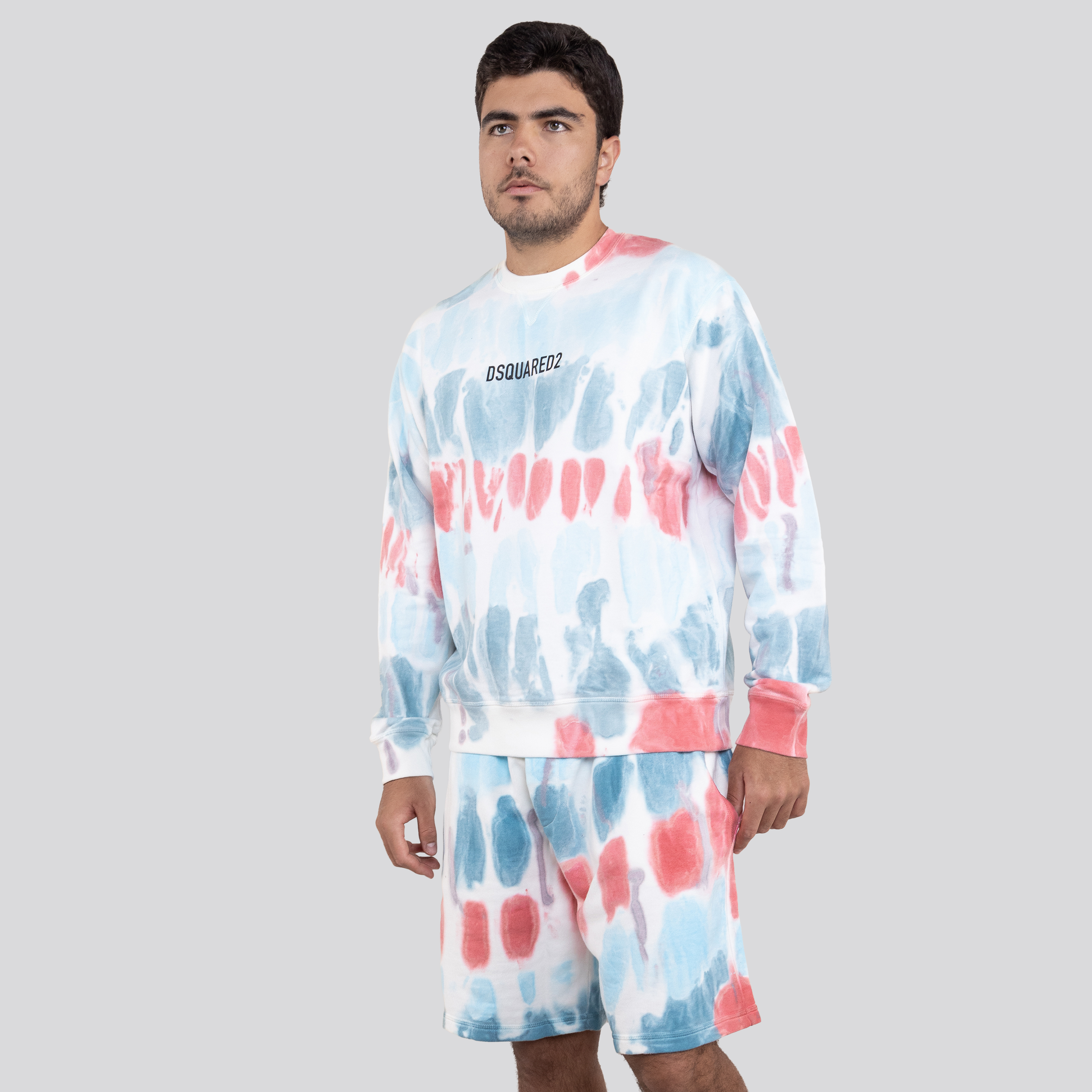 Pantaloneta Multicolor Dsquared2 Degrade