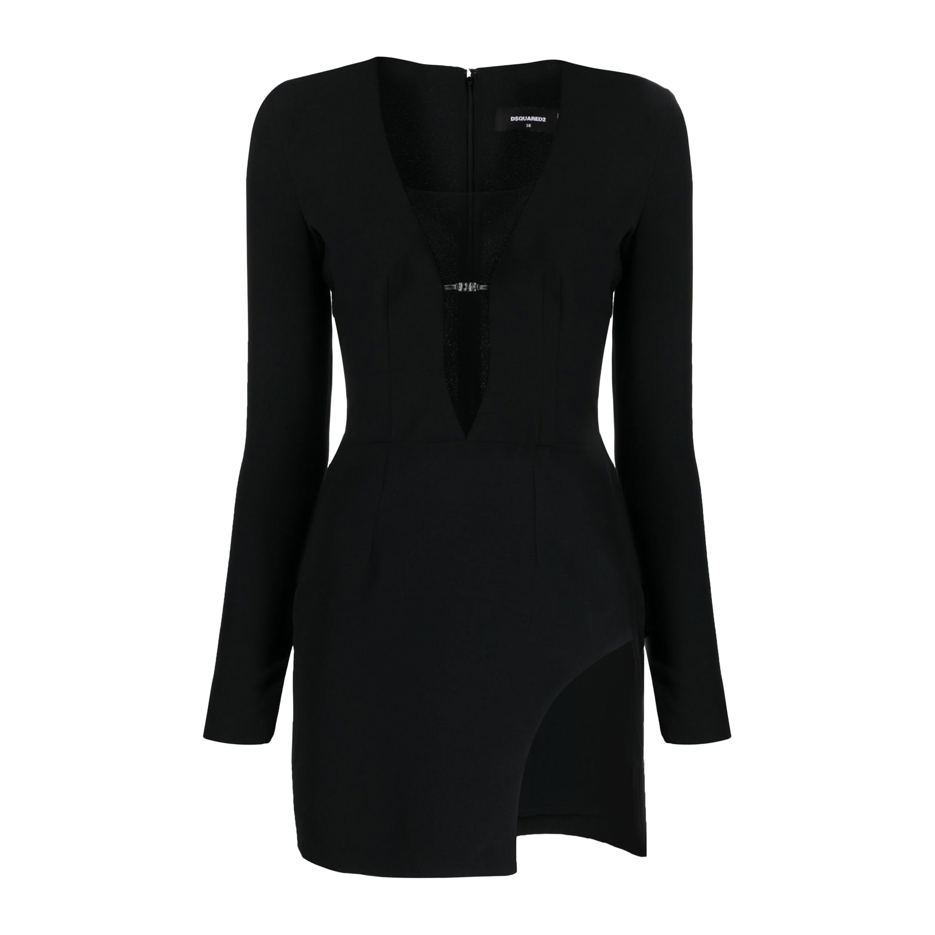 Vestido Negro Dsquared2 Icon