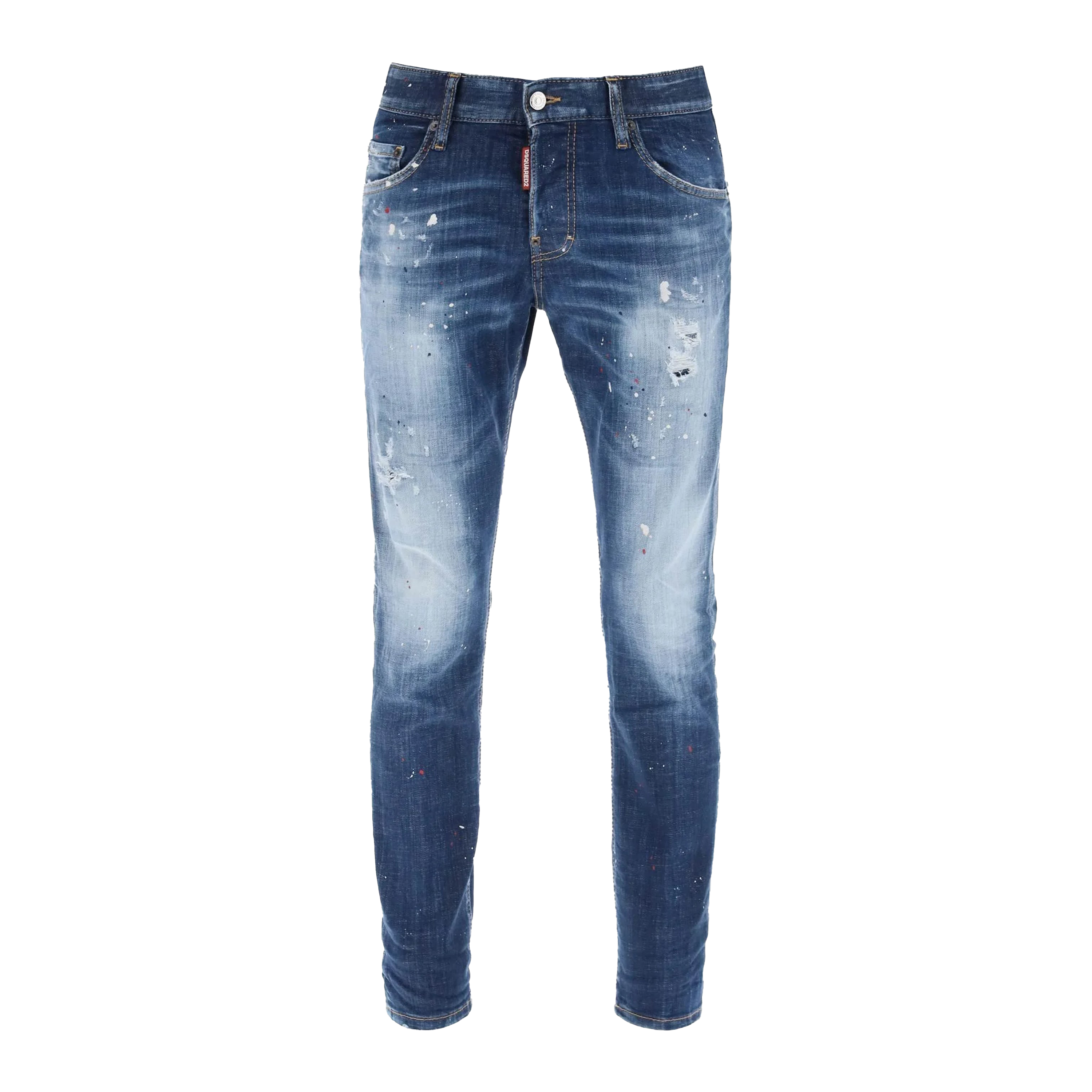 Jeans Denim Dsquared2 Skater Paint Splatter
