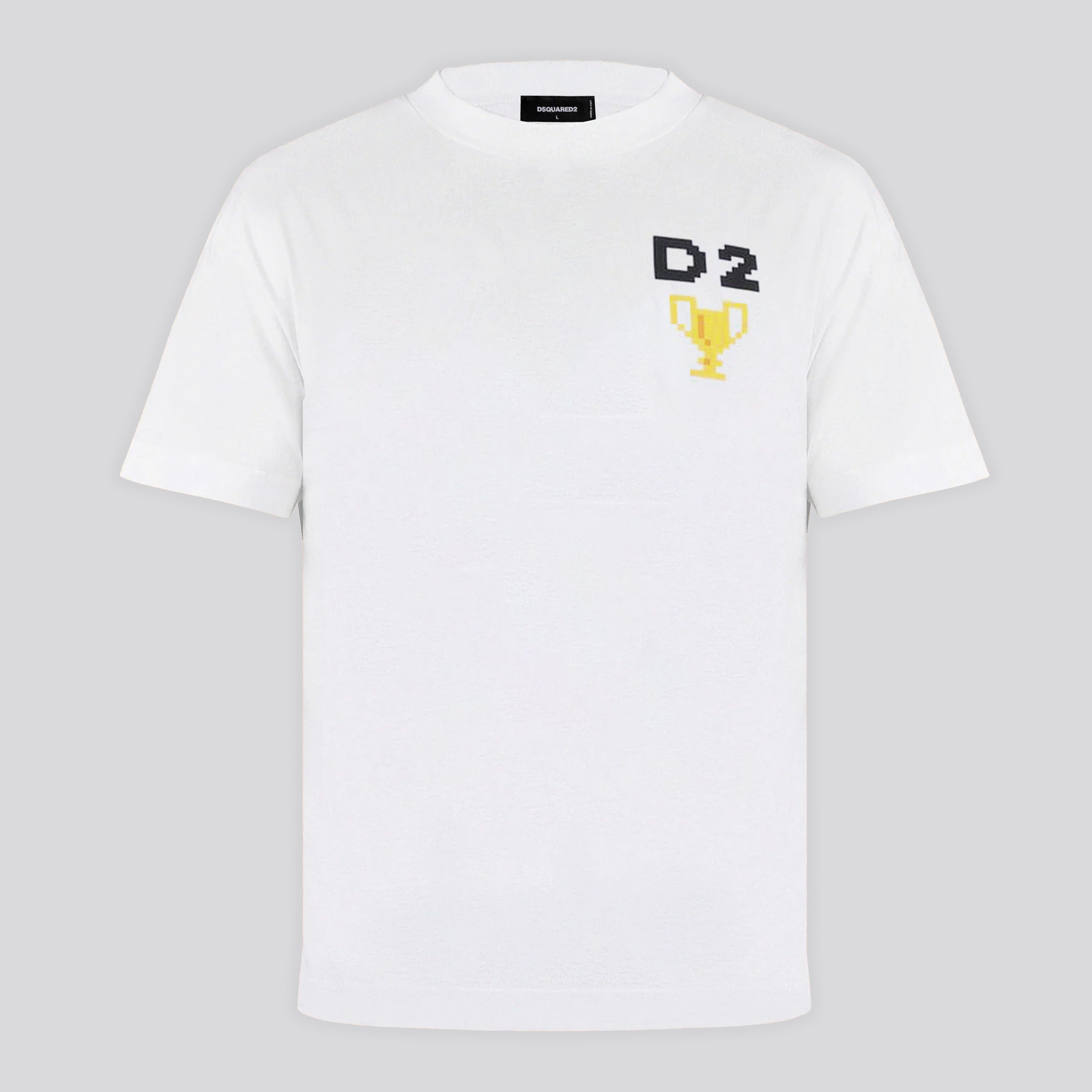 Camiseta Blanca Dsquared2 Cup